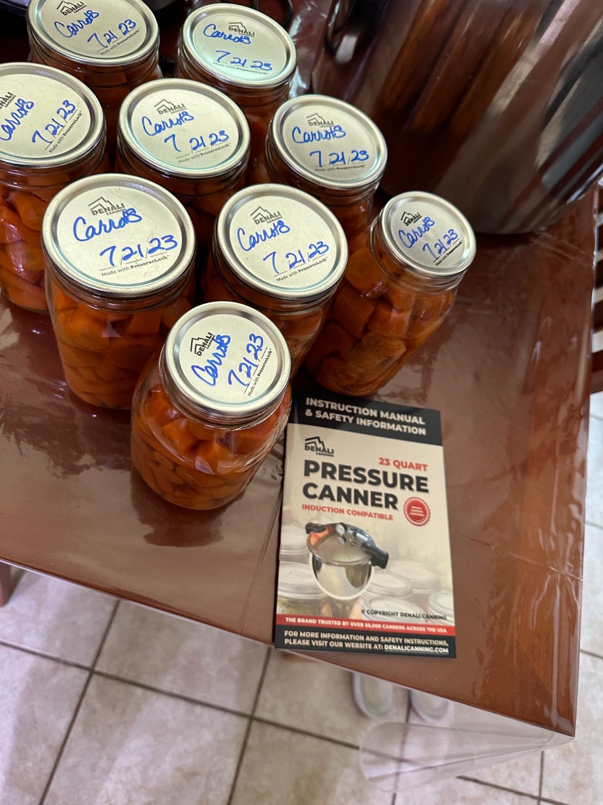 THE TANKER by Denali Canning - 23 Quart Beginner Friendly Pressure Canner customer photo 2