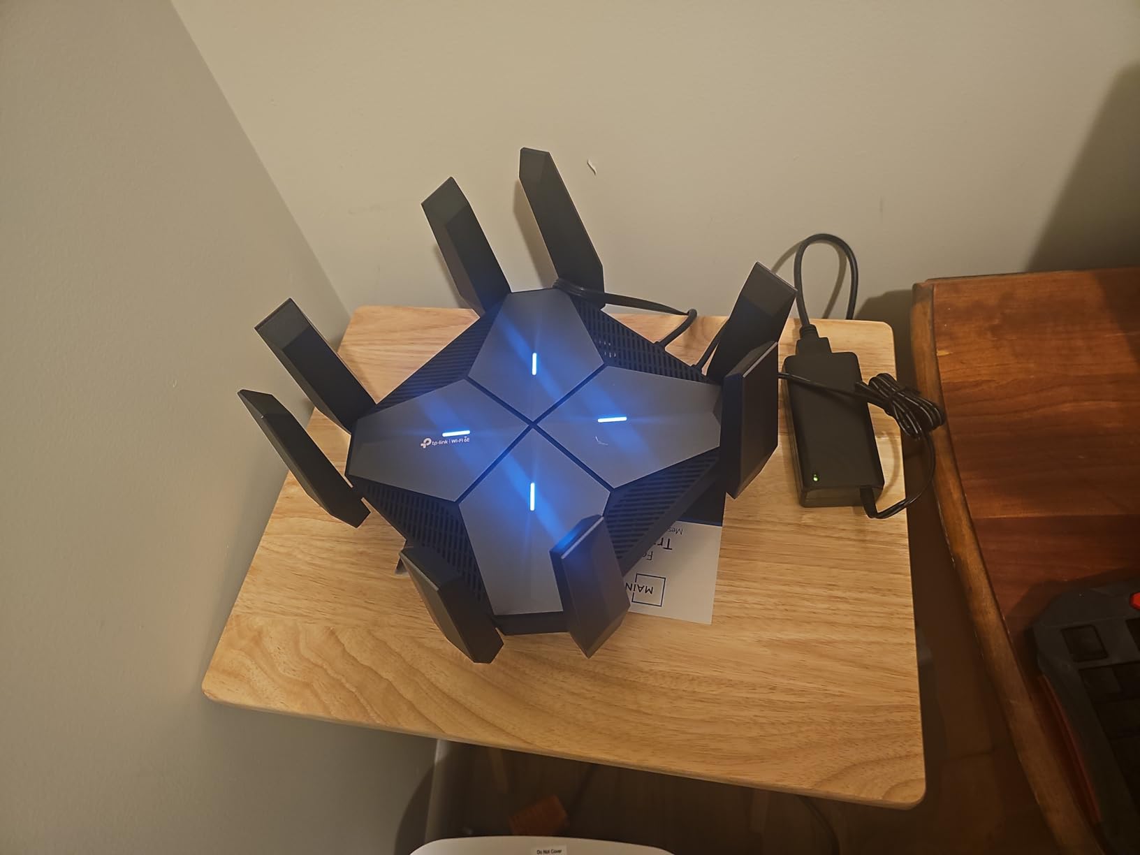 TP-Link AXE16000 Quad-Band WiFi 6E Router (Archer AXE300) | Two 10Gb Ports Wireless Internet Gaming Router, 2.5G WAN/LAN + 4 x Gigabit LAN Ports customer photo 2