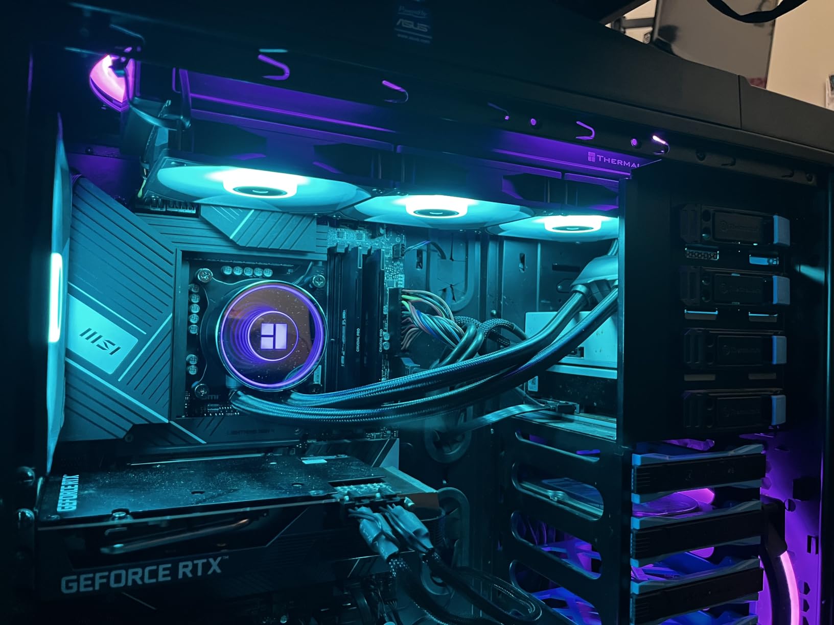 Thermalright Frozen Notte 360 White ARGB V2 Water Cooling CPU Cooler, 360 Specification CPU Liquid Cooler, 3 PWM Fans, for AM4/AM5, Intel lga1700/1851/115x/2011 customer photo 2