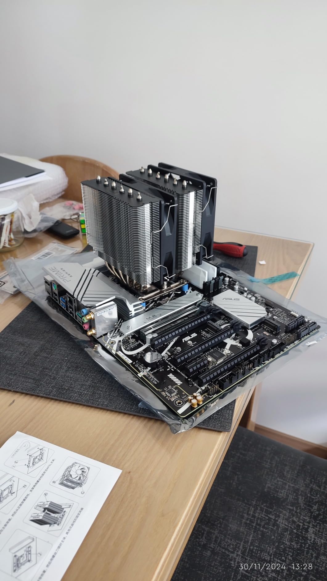 ASUS Prime PRIME Z790-P WIFI Gaming Desktop Motherboard - Intel Z790 Chipset - Socket LGA-1700 - ATX - 128 GB DDR5 SDRAM Maximum RAM - DDR5-7200/PC5-5 customer photo 1