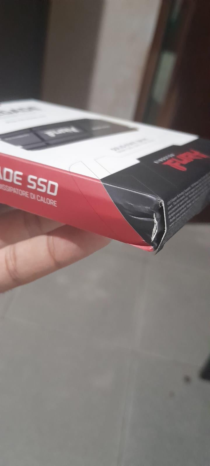 Kingston FURY Renegade 2TB PCIe Gen 4.0 NVMe M.2 Internal Gaming SSD with Heat Sink | PS5 Ready | Up to 7300MB/s | SFYRDK/2000G customer photo 2