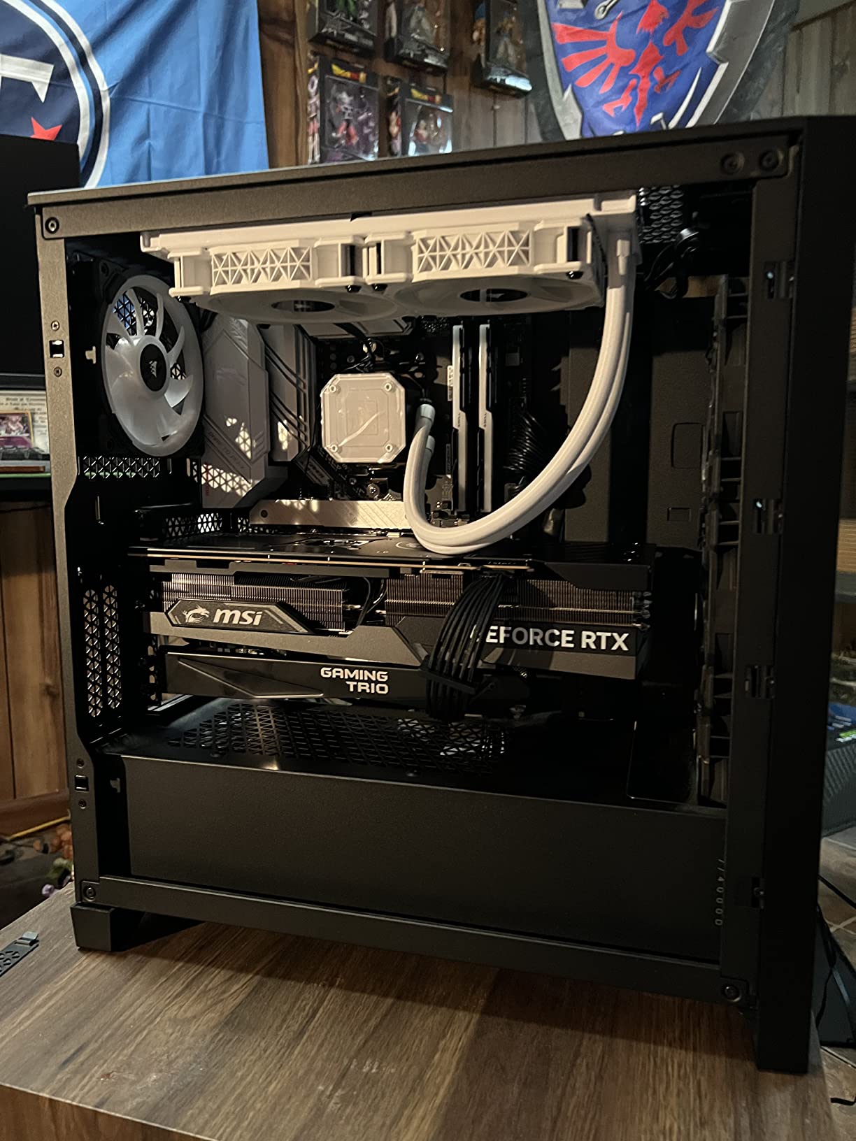 MSI Gaming GeForce RTX 4080 16GB GDRR6X 384-Bit HDMI/DP Nvlink Tri-Frozr 3 Ada Lovelace Architecture Graphics Card (RTX 4080 16GB Gaming X Trio) customer photo 2