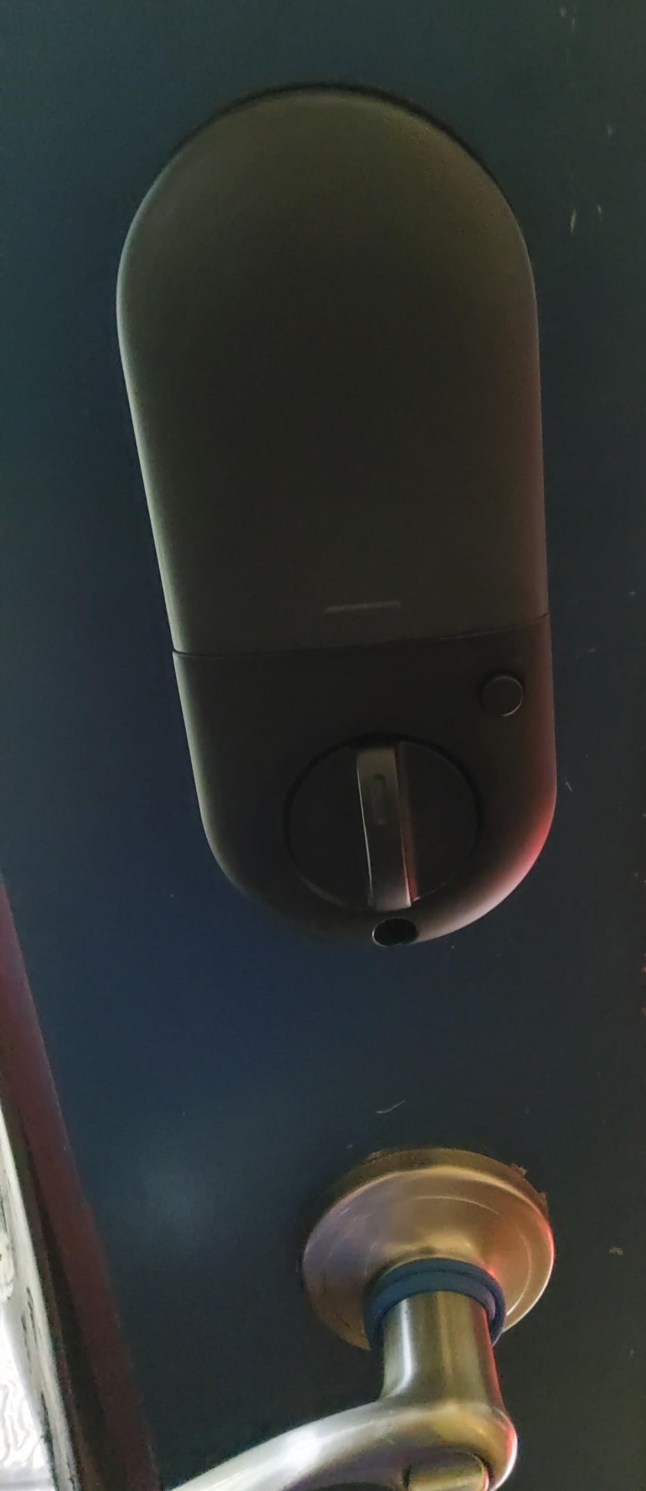 Veise RZ07 Fingerprint Smart Door Lock Deadbolt, App Control, Satin Nickel customer photo 2