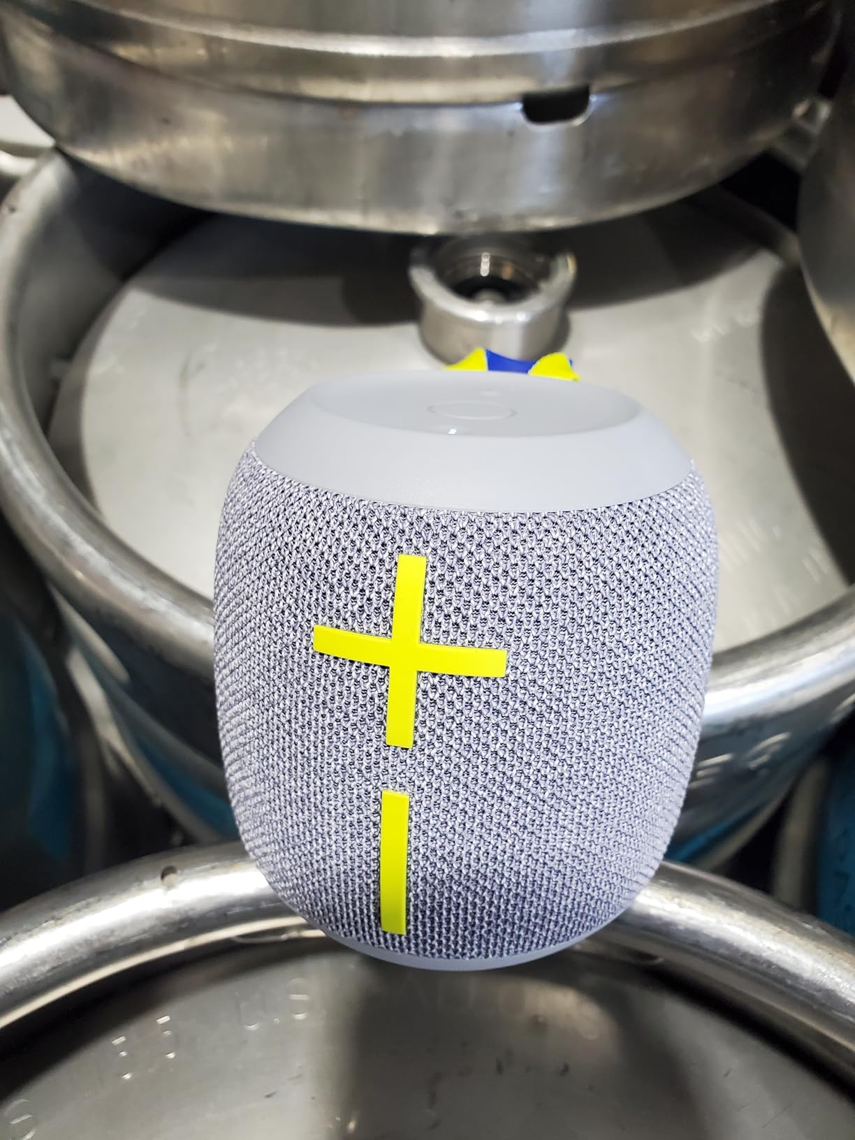 Ultimate Ears WONDERBOOM 4 Portable Waterproof Speaker - Blue | Balanced 360-Degree Sound and Bass, Dustproof, Floating, 131ft (40m) Range customer photo 1