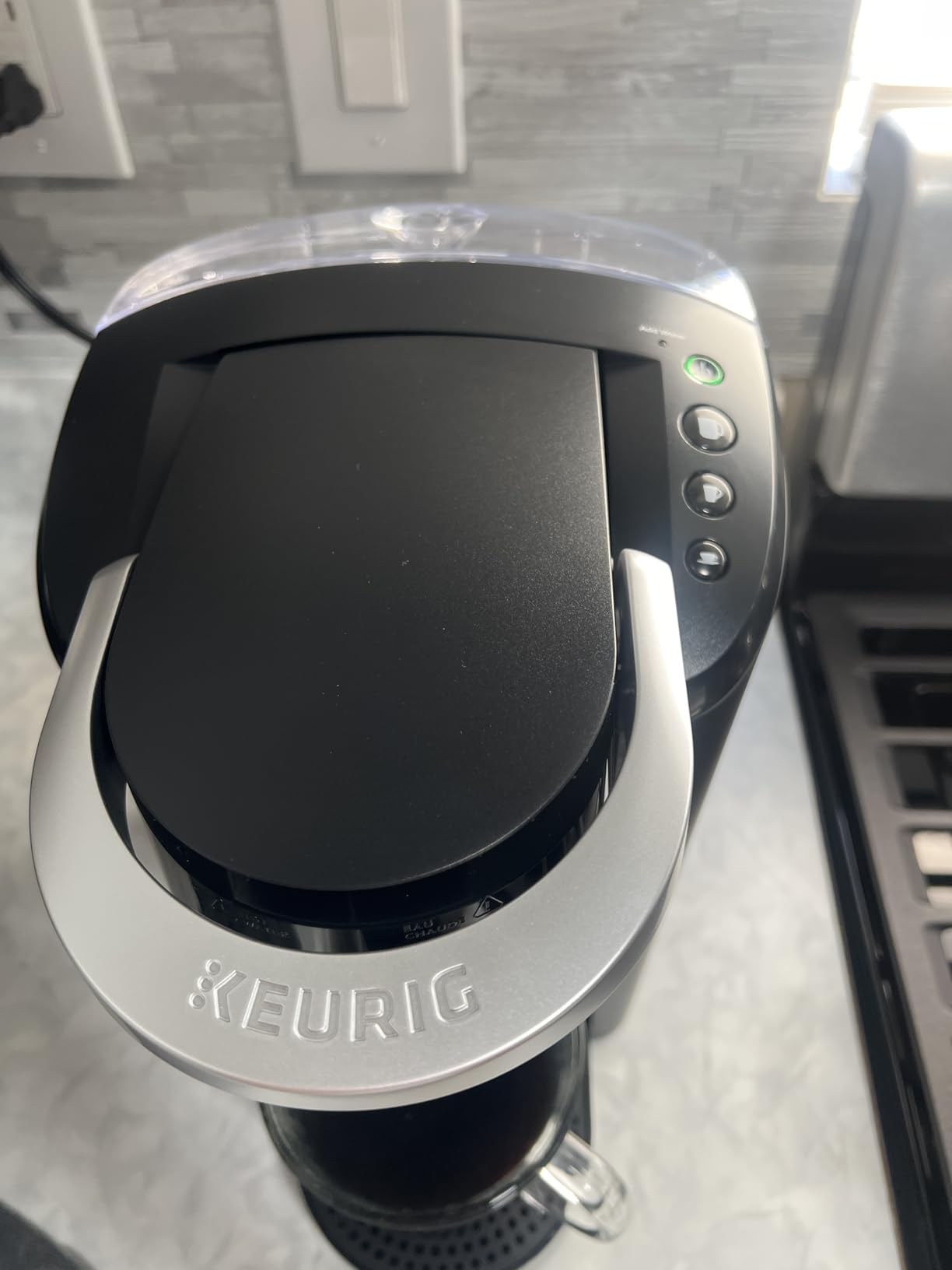 Keurig K-Compact Single-Serve K-Cup Pod Coffee Maker, with 3 Brew Sizes, Smart Start Feature, 36oz Removable Reservoir, Black customer photo 2