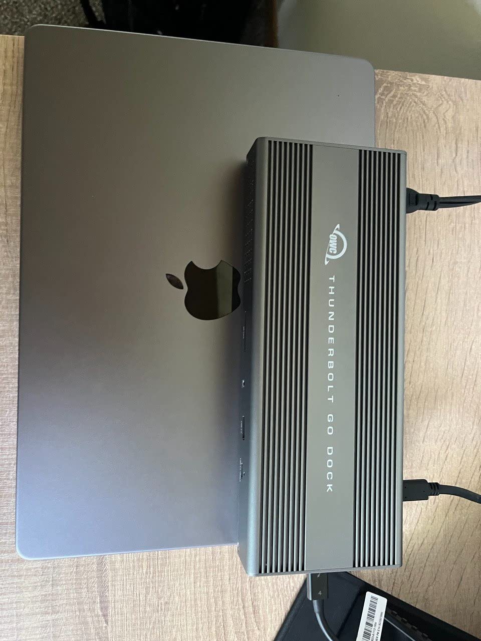 OWC Thunderbolt Go Dock 11-Port Solution w/Built-in Power Supply | 90W PD - 2x Thunderbolt 4 Device Ports - USB-C 10Gb/s - 2x USB-A 10Gb/s - 2.5GbE - HDMI - SD reader - 3.5mm Audio In/Out customer photo 1