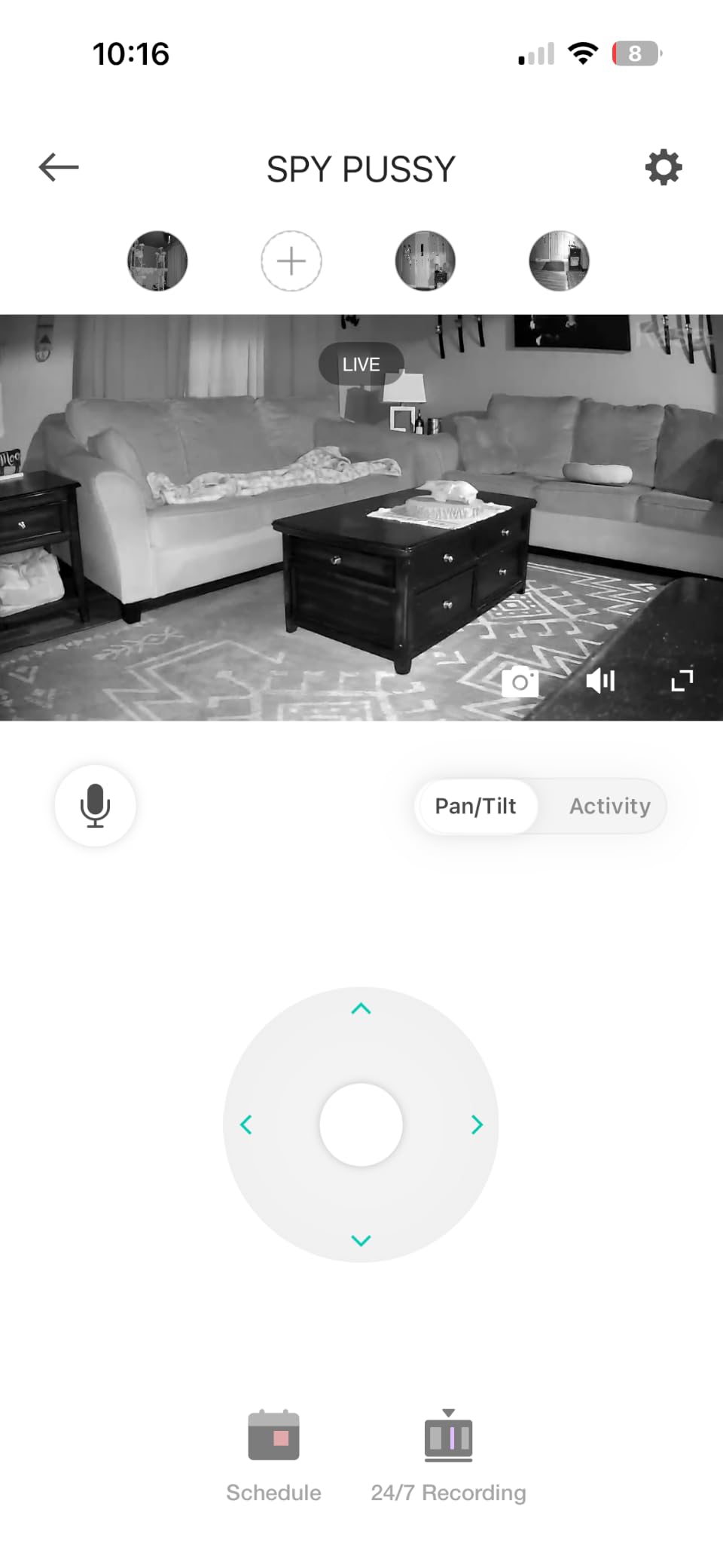 Kasa 1080p Indoor Pan/Tilt Wired Security Camera, Baby & Pet Monitor, EC71 | Motion Detection & Tracking, 2-Way Audio, Night Vision, Subscription-Free Local Storage or Optional Cloud customer photo 1