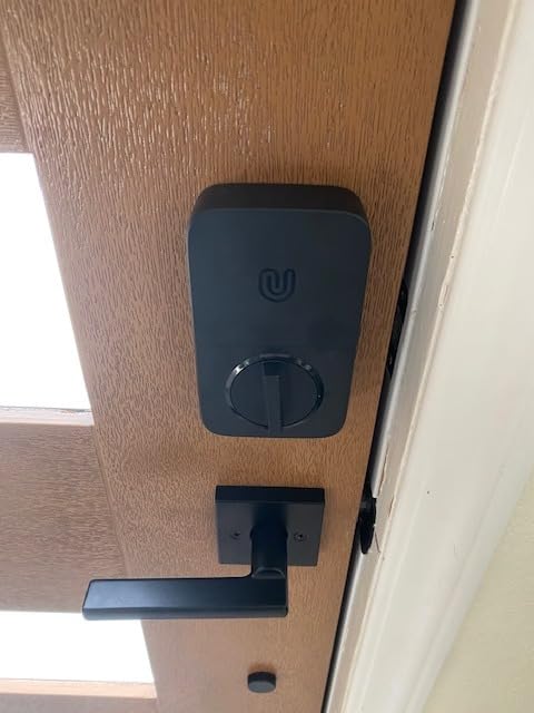 ULTRALOQ U-Bolt WiFi Smart Lock with Door Sensor, App Remote Access | Built in Wi-Fi Deadbolt Smart Locks for Front Door with App, Auto-Lock, Auto Unlock, Works with Alexa, Google, ANSI Grade 1 customer photo 1
