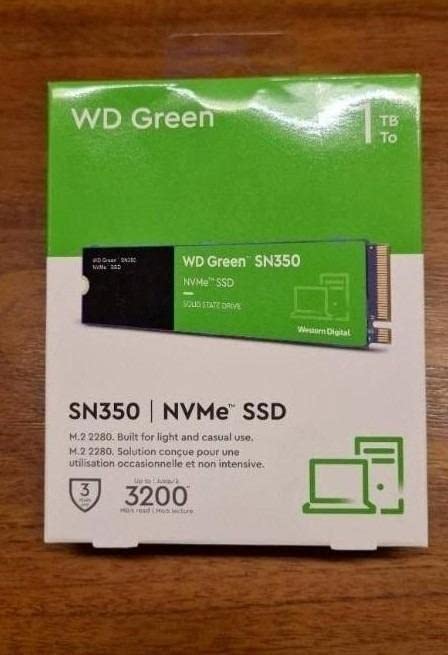 500GB WD Green SN350 NVMe Internal SSD Solid State Drive - Gen3 PCIe, M.2 2280, Up to 2,400 MB/s customer photo 2