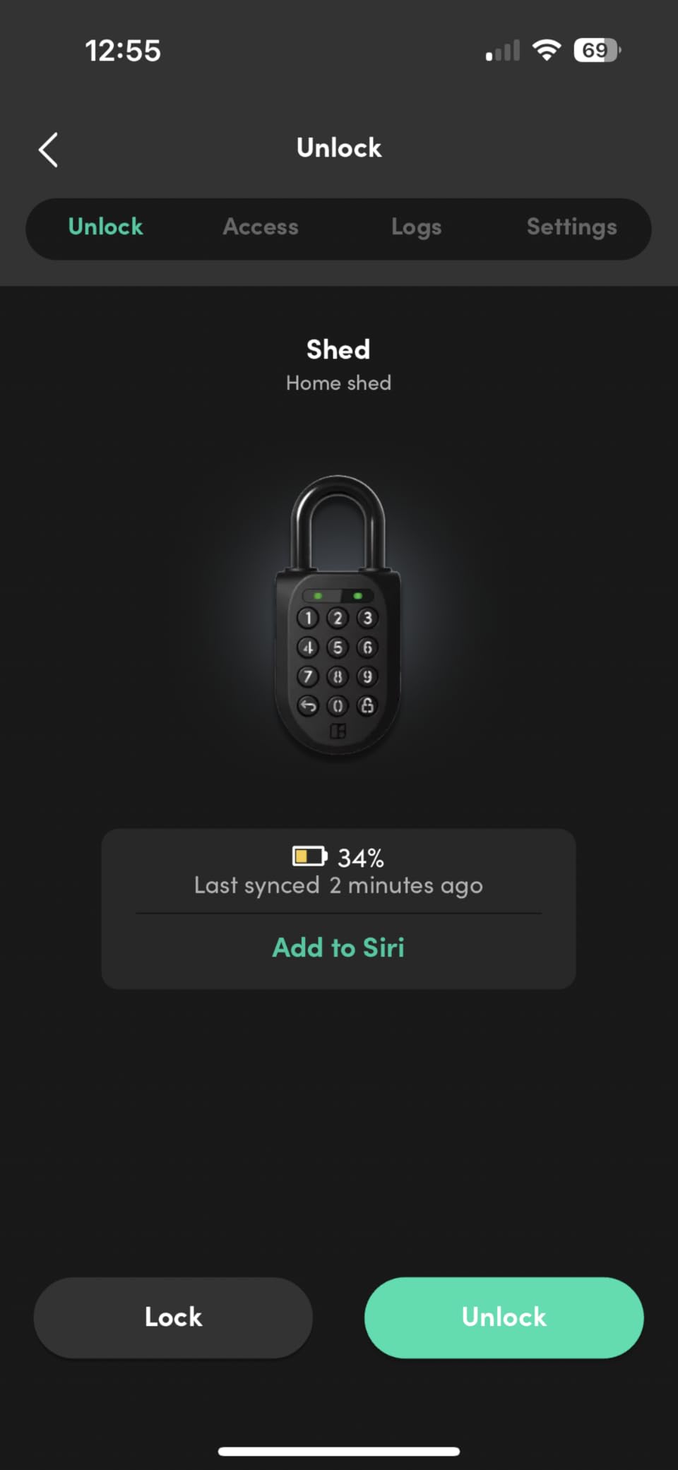igloohome New Smart Padlock 2 (SP2), The Toughest Smart Padlock - Share Access from Anywhere with the Mobile app (iOS/Android) - No WiFi Needed, Waterproof & Rechargeable customer photo 1