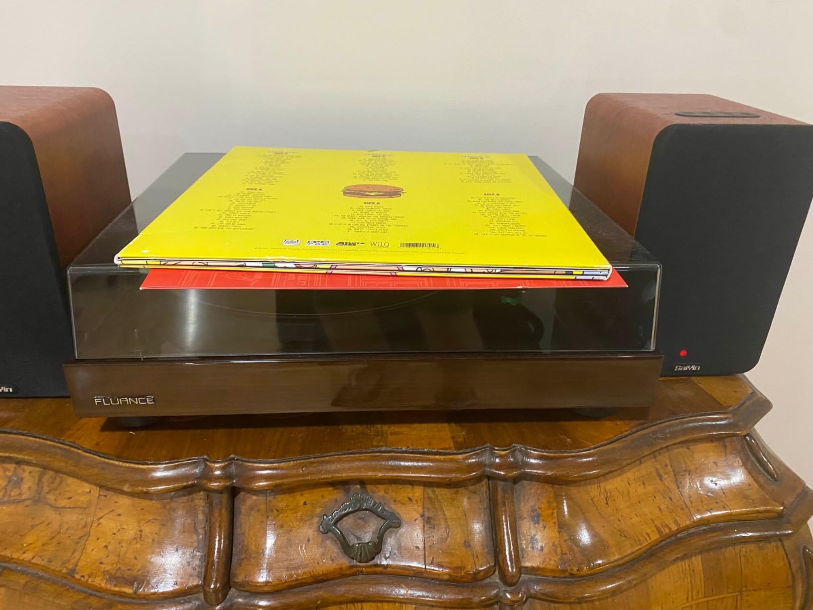 Saiyin Powered Bluetooth Bookshelf Speakers | 30W*2, 3.75 Inches Woofer, Bluetooth/Optical/Auxiliary/RCA Inputs, TV/Turntable/Record Player/Computer/PC customer photo 1