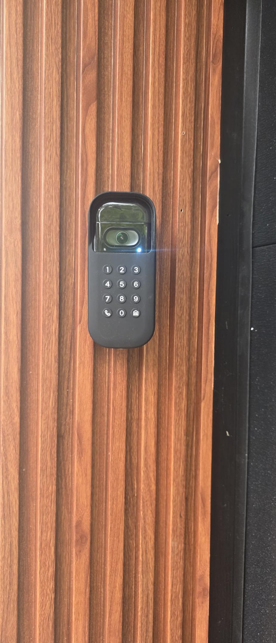 myQ Smart Garage Door Video Keypad with Wide-Angle Camera, Customizable PIN Codes, and Smartphone Control - Works with Chamberlain, LiftMaster and Craftsman Openers customer photo 2