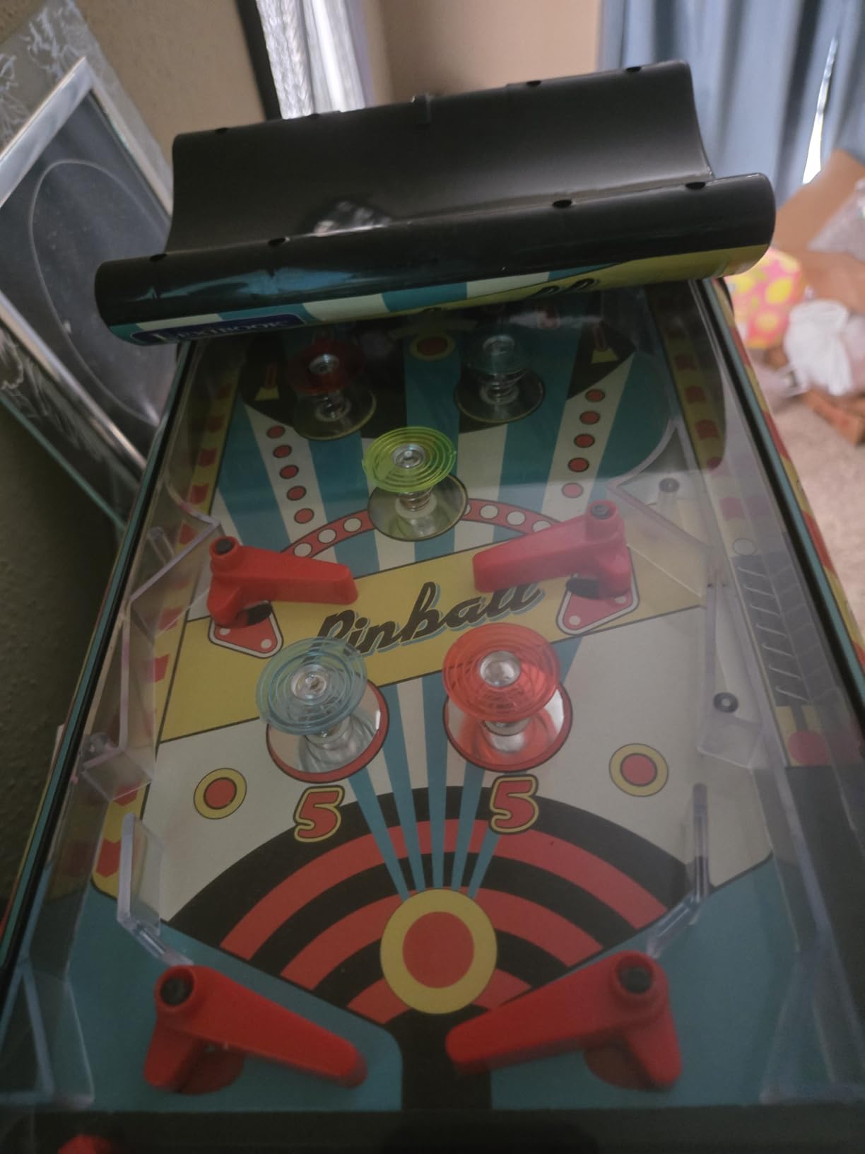 LEXiBOOK, Spider-Man Electronic Pinball Machine, JG610SP | LCD screen, Sound and light effects, Action and reflex game, Blue/Red customer photo 1