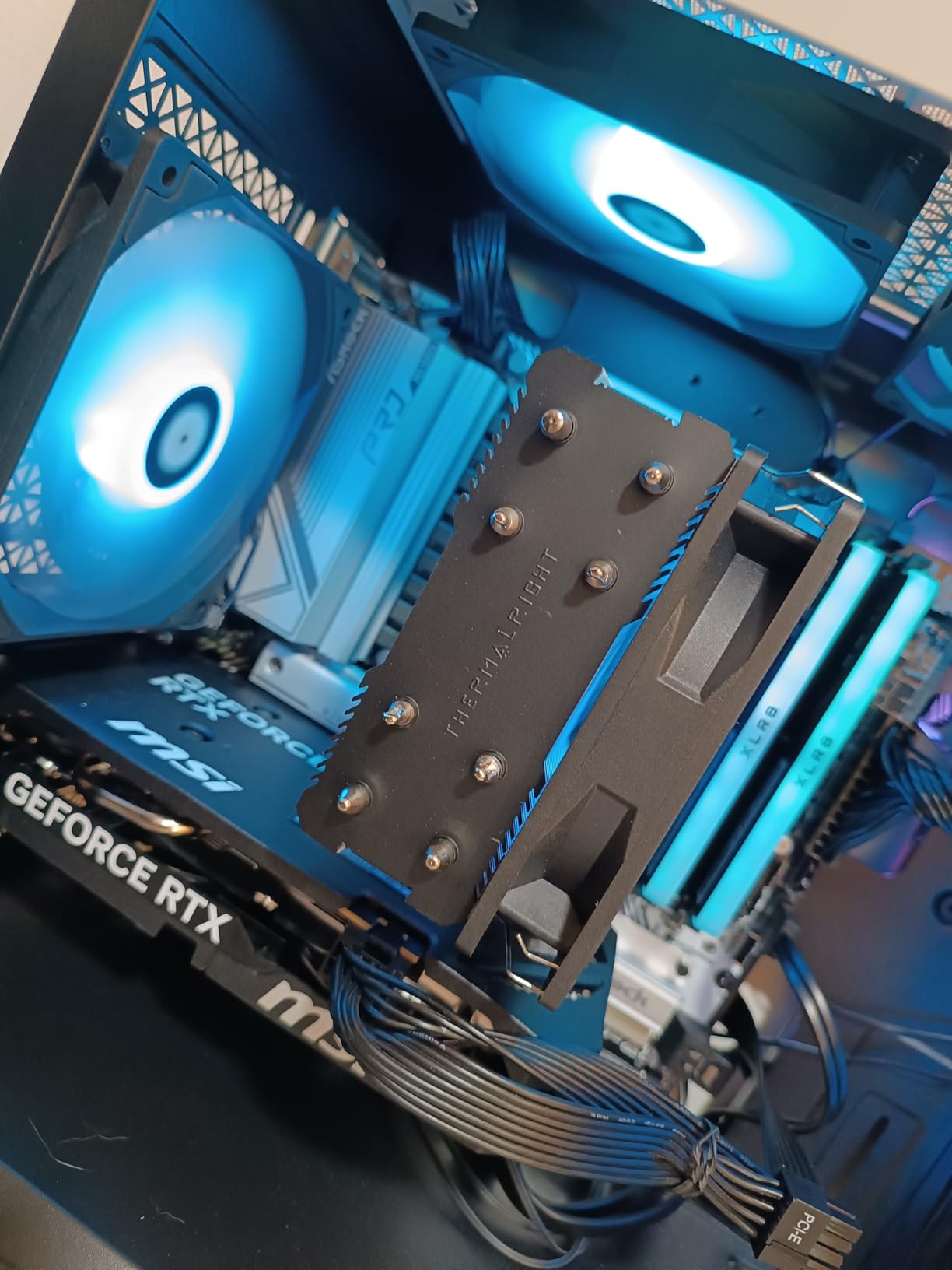 Asrock B650M Pro RS AMD Socket AM5 Ryzen 7000/8000/9000 Series DDR5 7200+ (OC) MHz 256GB M.2 Key E for WiFi SATA3 6.0 Gb/s Micro ATX Motherboard 2.5G LAN BIOS Flashback customer photo 1