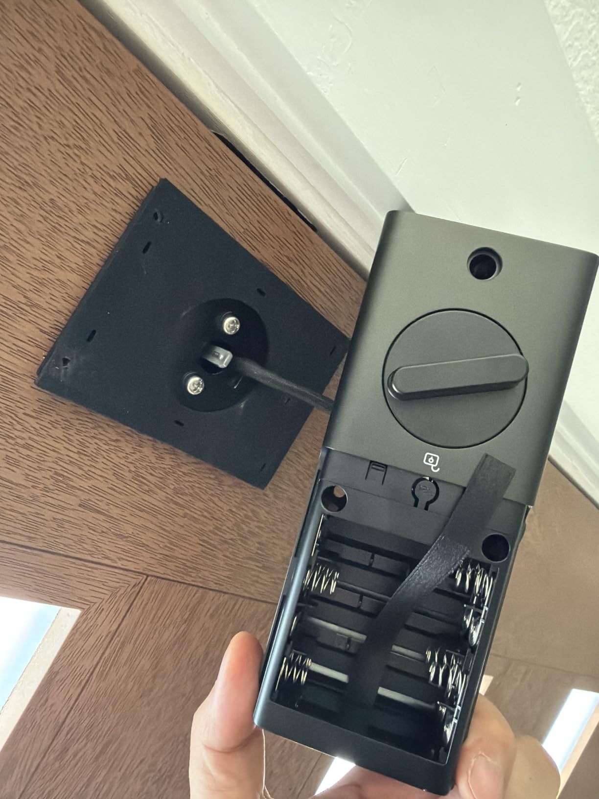 eufy Security Smart Lock C220, Fingerprint Keyless Entry Door Lock | Built-in Wi-Fi, App Remote Control, Up to 8-Month Battery, Front Door Smart Lock Deadbolt, IP53 Waterproof, BHMA Grade 3 customer photo 2