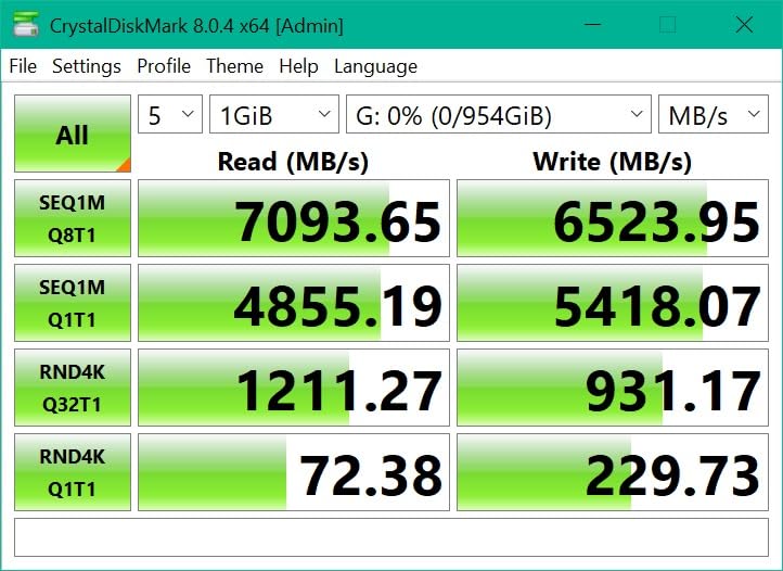 Lexar 1TB NM790 SSD PCIe Gen4 NVMe M.2 2280 Internal Solid State Drive, Up to 7400/6500 MB/s Read/Write, Compatible with PS5, for Gamers and Creators, Black (LNM790X001T-RNNNU) customer photo 2