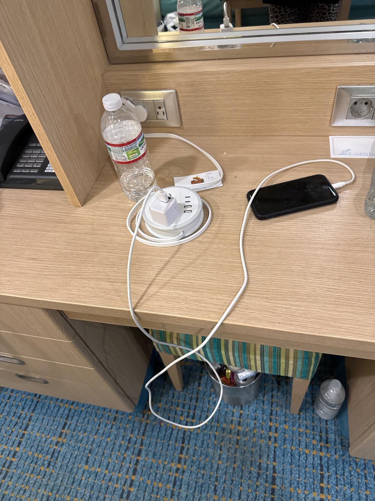 NTONPOWER Travel Power Strip, Travel Essentials, Cruise Essentials 2026 | Cruise Approved Power Strip, 3 Outlets 4 USB Ports(2 USB C), 4FT Wrapped Around Cord, Beach Vacation Essentials, Travel Gift customer photo 1