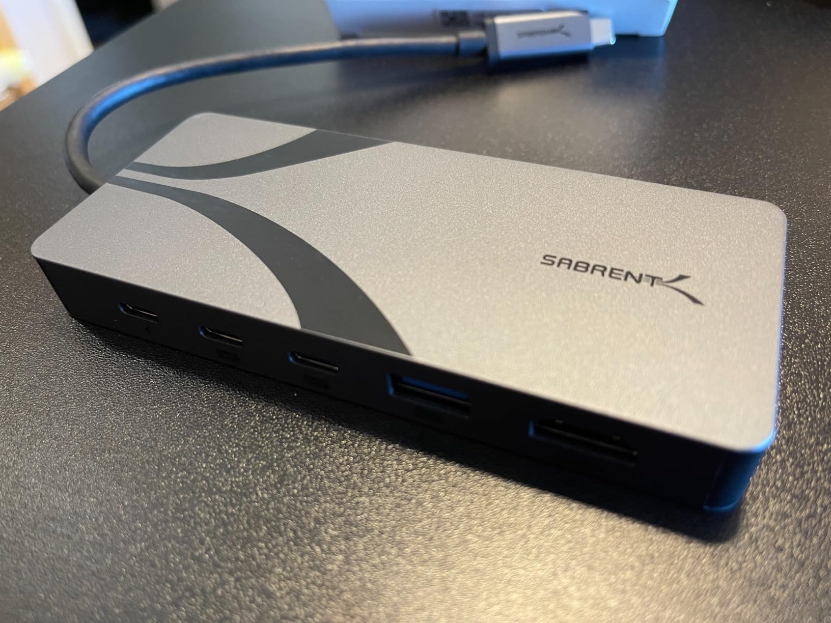 SABRENT USB4 Travel Hub, HDMI 2.1, 2.5GbE, 85W PD (HB-U4HP), 2 USB-C + 1 USB-A, Compact Travel Dock customer photo 2