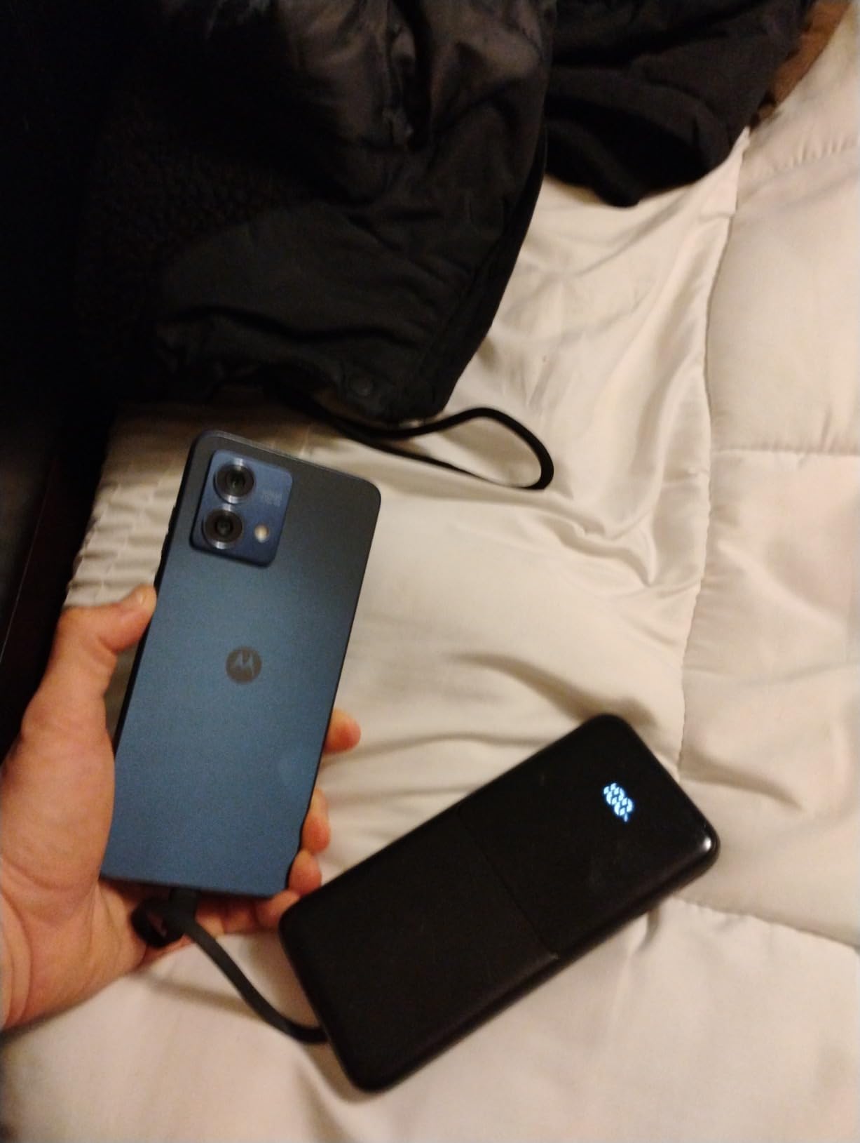 Motorola Moto G84 5G (GSM Unlocked, International Version) 256GB + 12GB RAM Dual SIM Android 13 Smartphone (Midnight Blue) customer photo 2