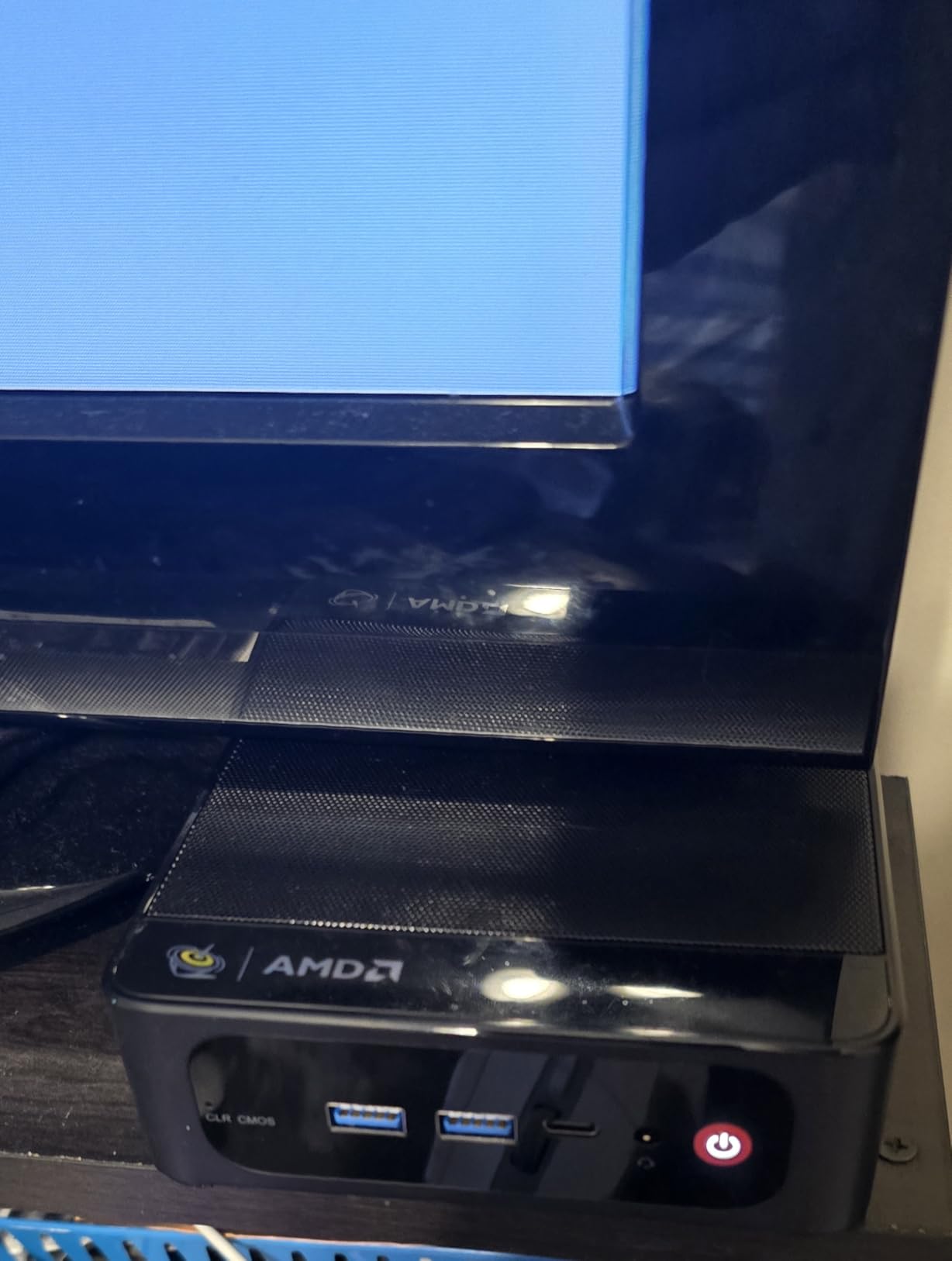Beelink SER5 MAX Mini Pc, AMD Ryzen 7 7735HS (8C/16T, up to 4.75GHz), Mini Computer with 24GB LPDDR5 RAM/500GB M.2 2280 SSD, Micro Pc Support 4K FPS, WiFi6/BT5.4/2.5G LAN/Home/Office customer photo 2