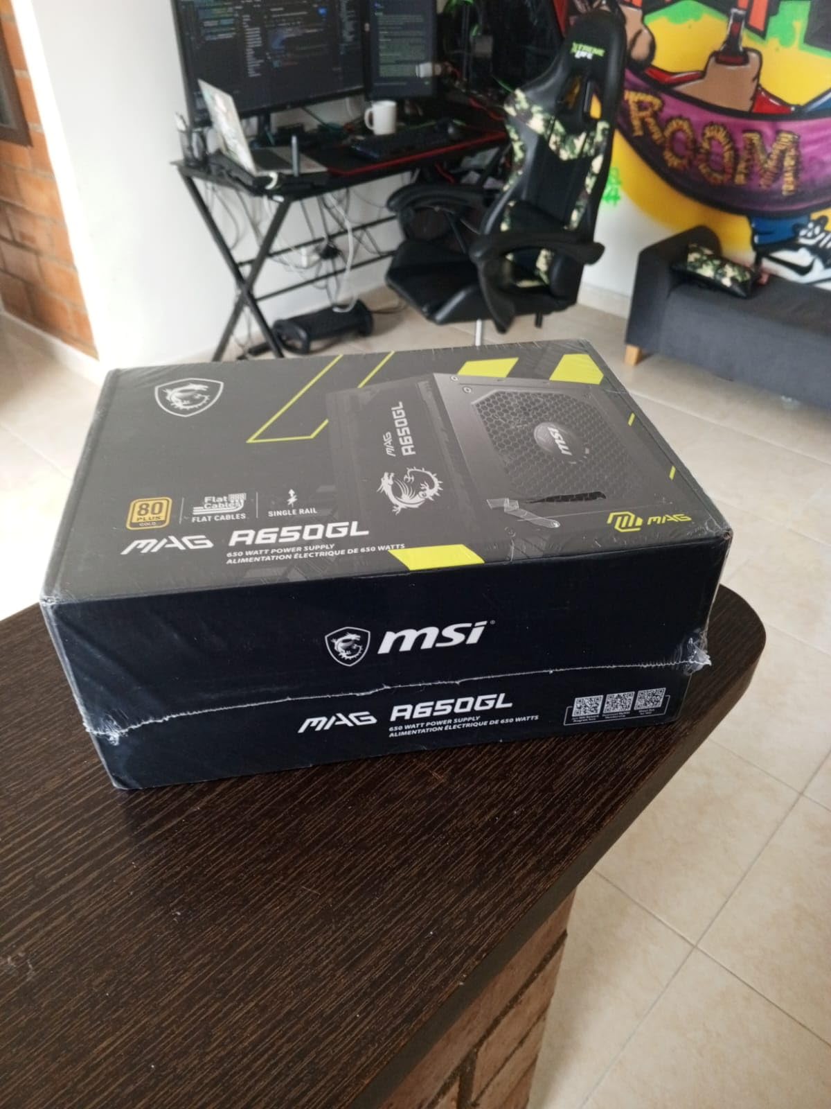 MSI MAG A650GL, Fully Modular Compact Gaming 650W Power Supply, 80+ Gold, ATX PSU, 10 Year Warranty customer photo 1