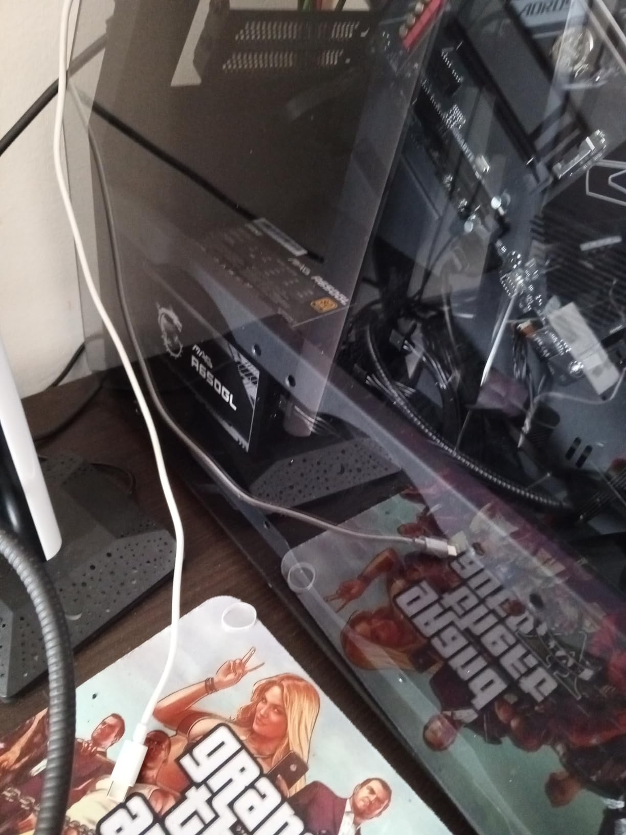 MSI MAG A650GL, Fully Modular Compact Gaming 650W Power Supply, 80+ Gold, ATX PSU, 10 Year Warranty customer photo 2