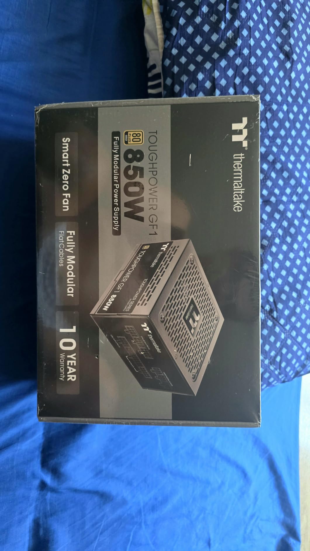Thermaltake GF1 Fully Modular ATX 850W Power Supply - 80 Plus Gold - Ultra Quiet - Zero RPM, PS-TPD-0850FNFAGU-P customer photo 2