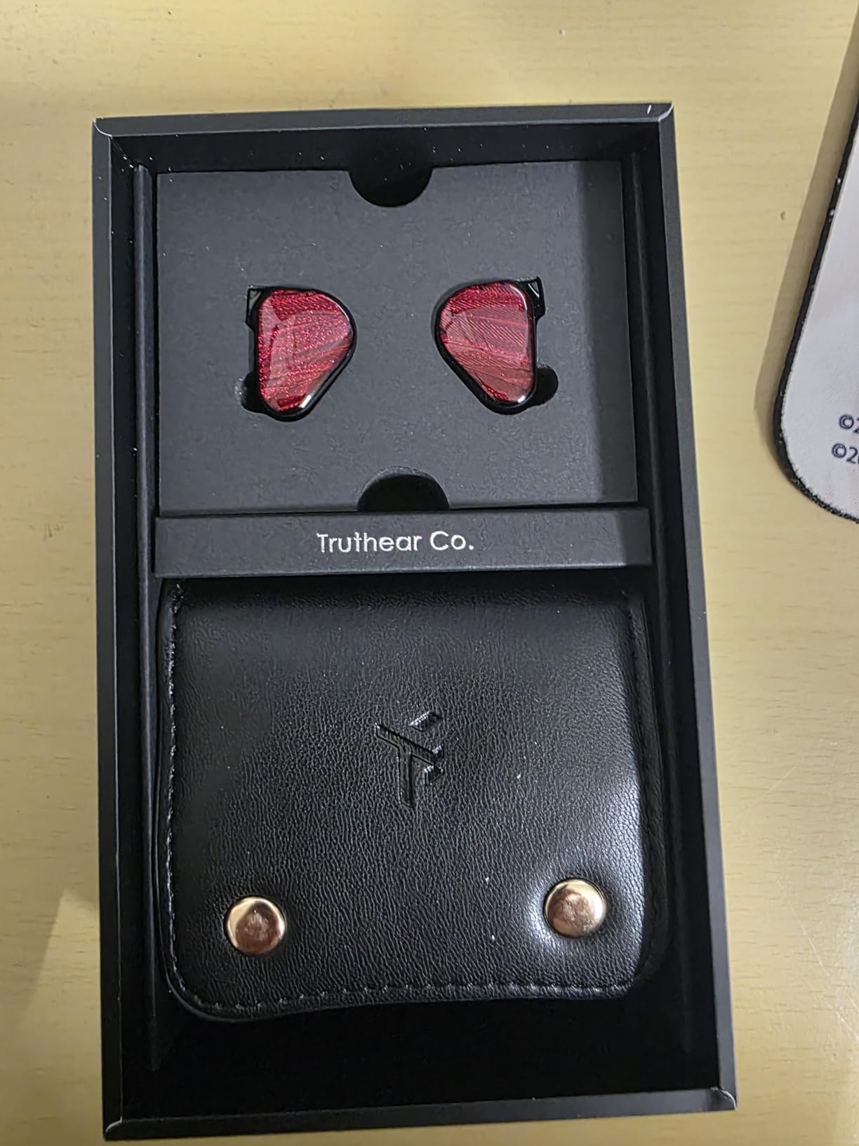 TRUTHEAR x Crinacle Zero: RED Dual Dynamic Drivers in-Ear Headphone Gaming Earbuds HiFi Wired Earbuds customer photo 1
