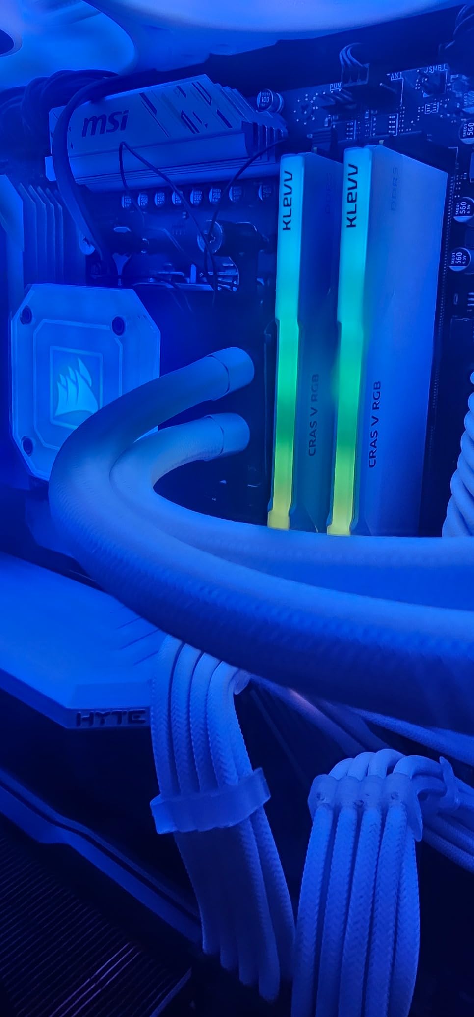 KLEVV CRAS V RGB DDR5 32GB (2x16GB) 7200MHz CL34 SK Hynix A-Die 1.4V Gaming Desktop Ram Memory XMP 3.0 / AMD Expo Ready - Black (KD5AGUA80-72B340G) customer photo 1