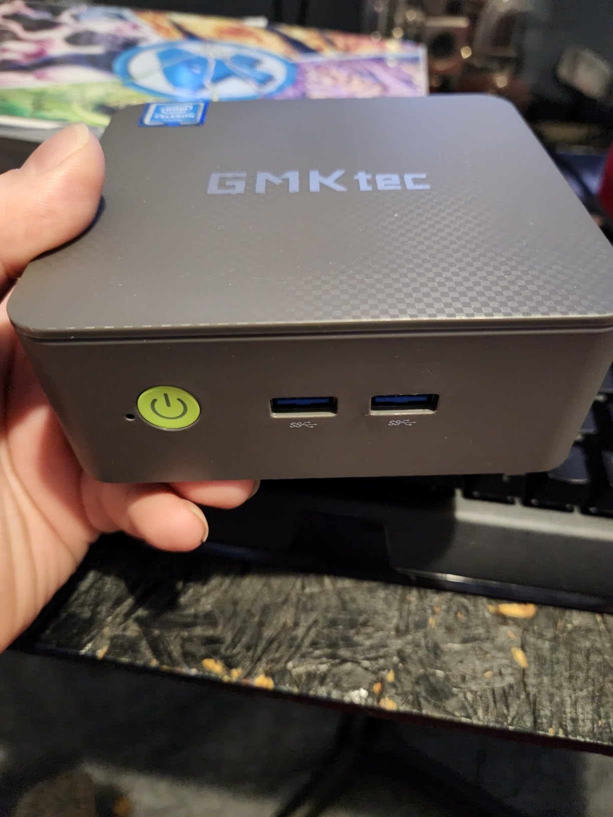 GMKtec Mini PC Intel Core i3-10110U Processor (Beats 4300U/N150) 8GB DDR4 256GB SSD i226-V RJ45 Ethernet Desktop Computer 4K Dual/ 4X USB3.2/ WiFi 6 BT5.2/ Nucbox G3 Pro customer photo 1