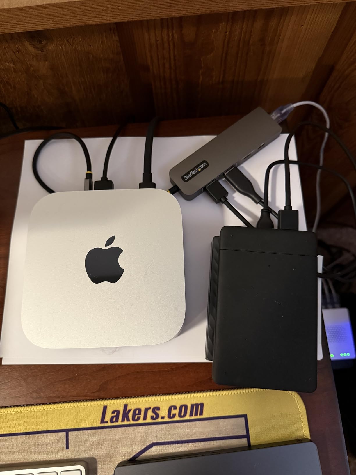StarTech 3-Port USB-C Hub, 10Gbps, with 2.5GbE and 100W PD Pass-Through | 2.5Gbps Ethernet, Attached 1ft 30cm TPE cable, Portable, Wake-on-LAN RJ45, MAC address cloning, For MacBook iPad customer photo 2