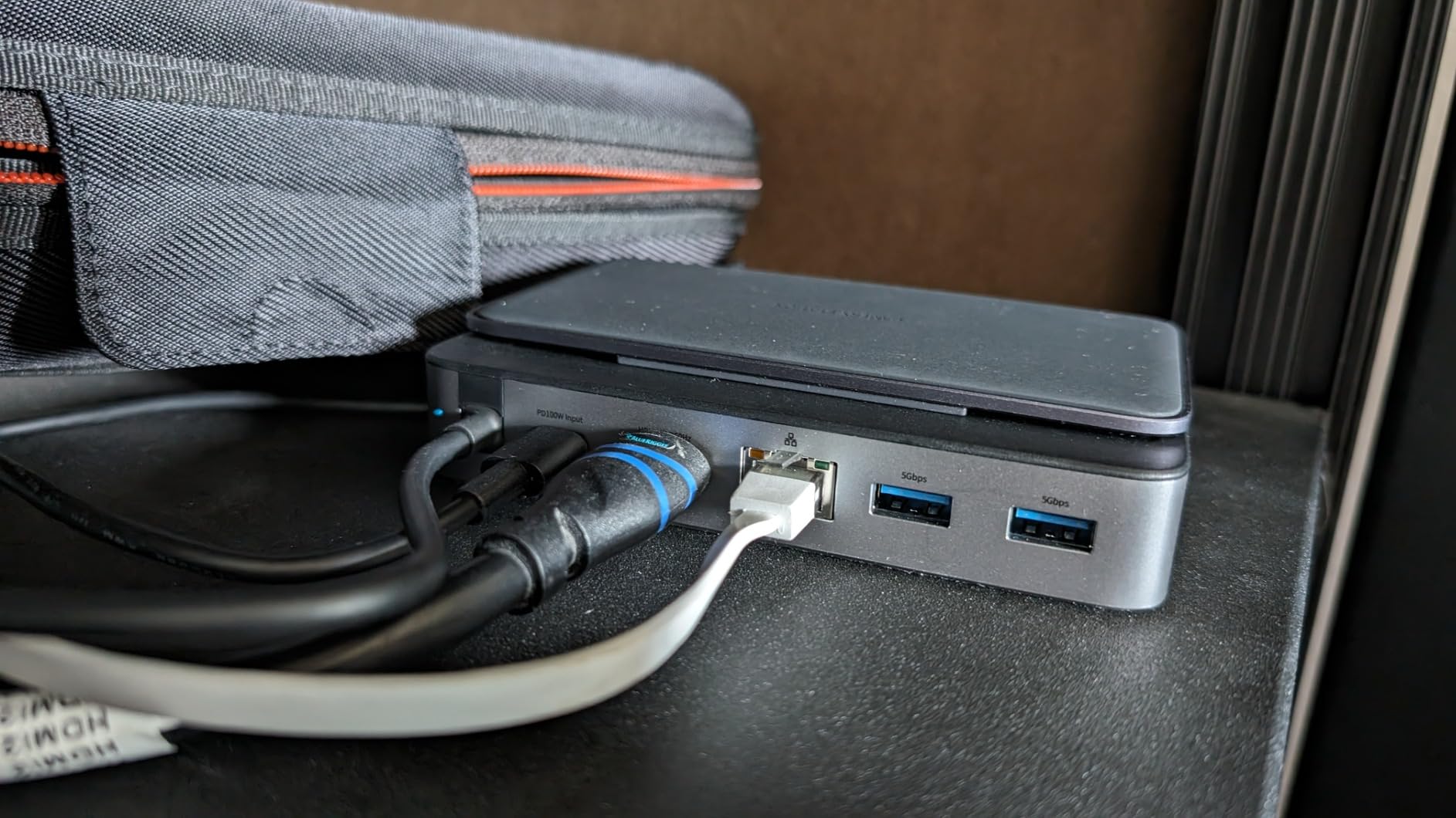 Steam Deck Dock, Baseus 6-in-1 Docking Station for Steam Deck/ROG Ally X/Legion Go with HDMI 2.0 4K@60Hz, Gigabit Ethernet, Adjustable Stand Design, 100W PD and 3 USB-A 3.0 Ports customer photo 2