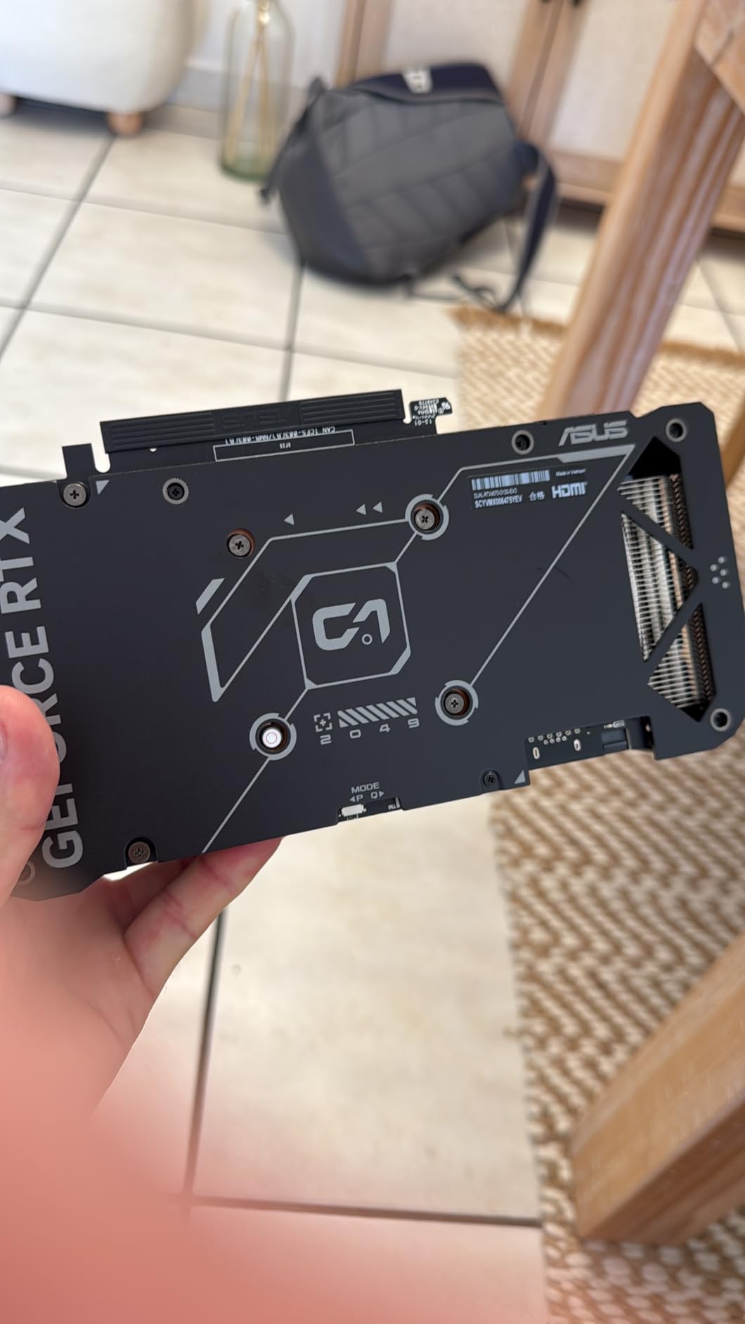 ASUS Dual GeForce RTX 4070 EVO OC Edition 12GB GDDR6X customer photo 1