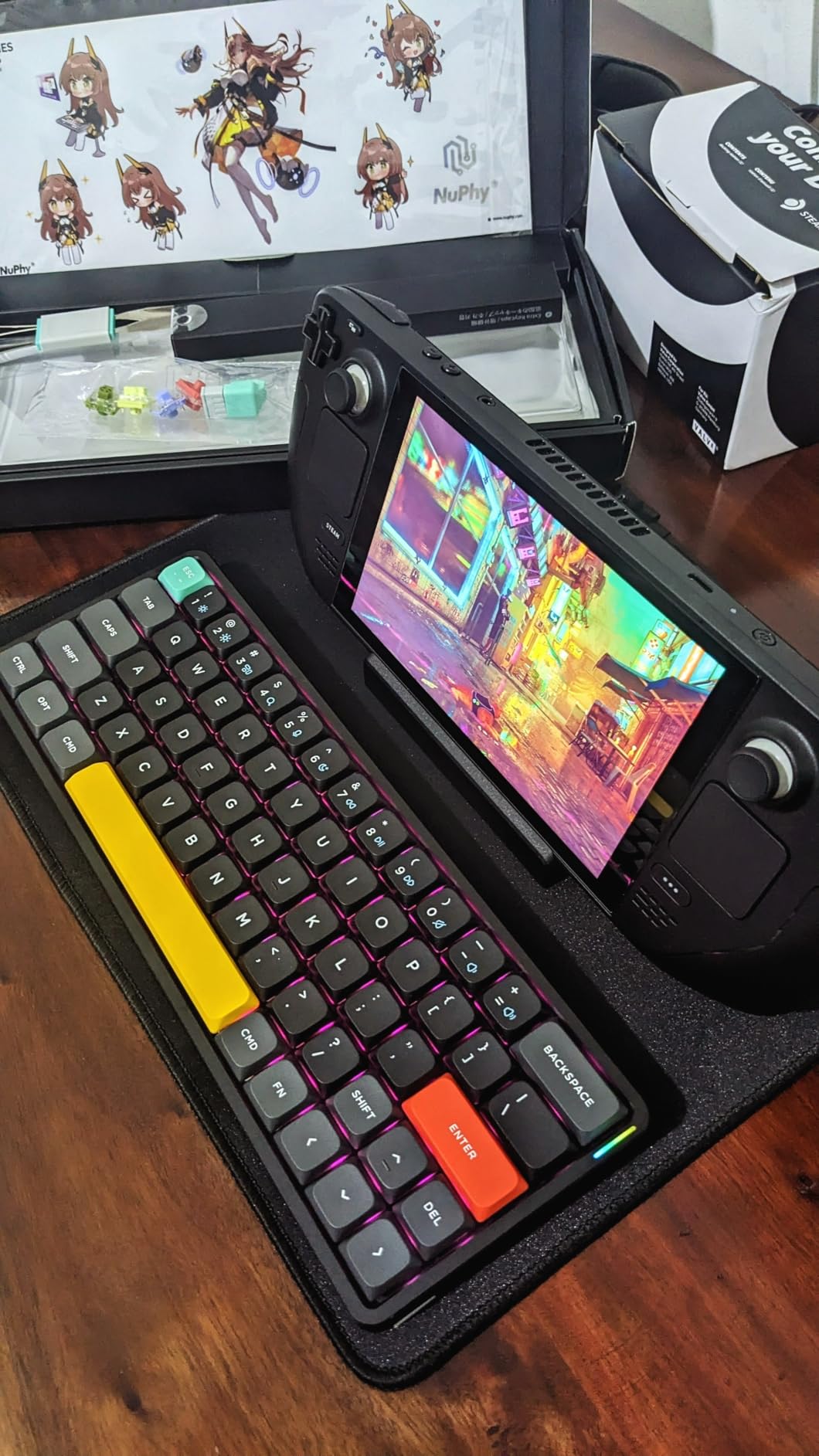 NuPhy Air60 V2 Portable Wireless 60% Low Profile Mechanical Keyboard customer photo 2