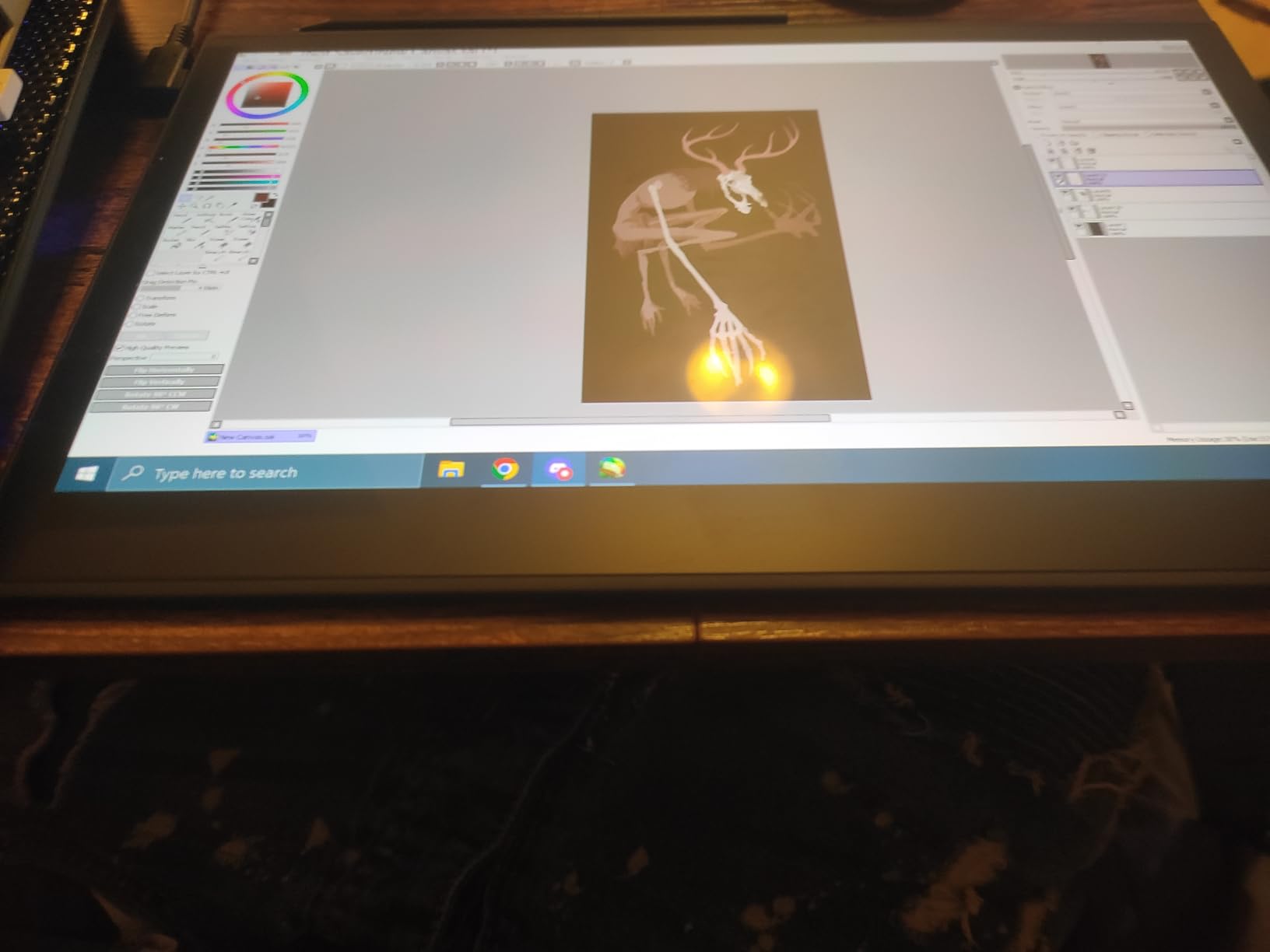 Wacom Movink Drawing Tablet with Screen, 13.3