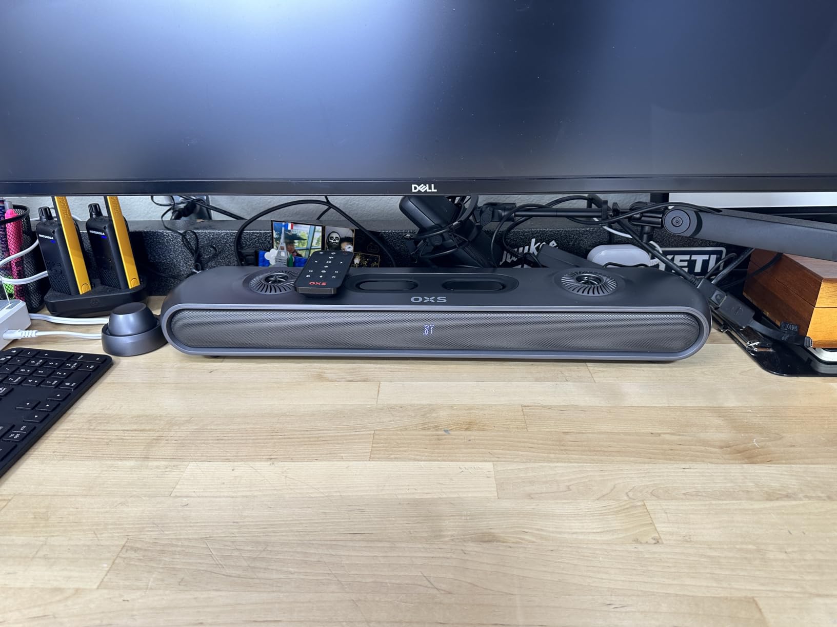 OXS Thunder Pro Gaming Soundbar with 5.1.2 Dolby Atmos Surround Sound System, Built-in Woofer, Bluetooth Multi-Connection, 3 Pro Gamer Modes, Sleek Toggle Design, for PCs and Gaming Consoles customer photo 1