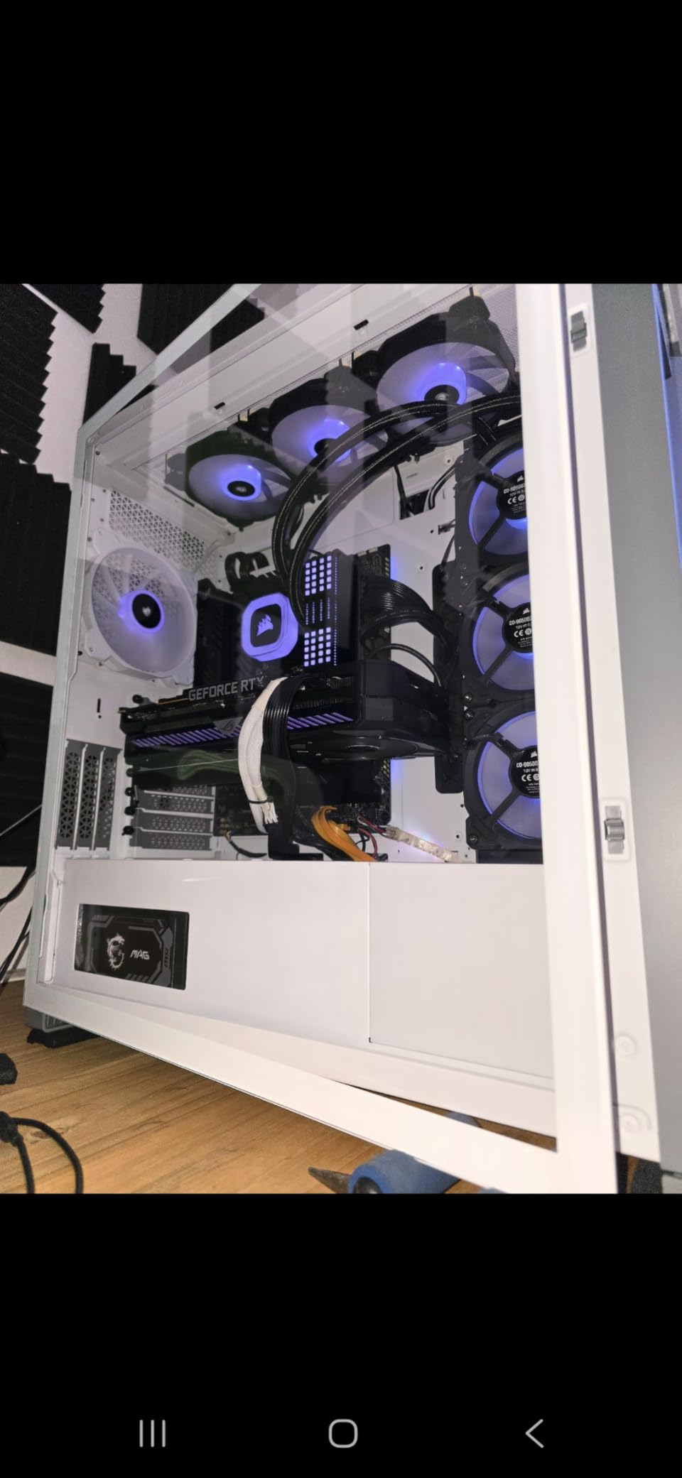 MSI MAG A1250GL PCIE5, Fully Modular Compact Gaming 1250W Power Supply, 80+ Gold, ATX 3.1 & PCIe 5.1 Ready, Native Dual-Color 12V-2x6 Cable, 10 Year Warranty customer photo 2