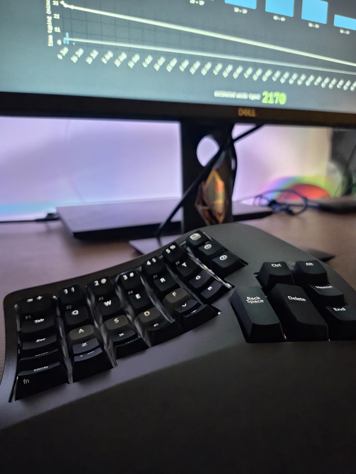 KINESIS Advantage360 Professional Split Ergonomic Keyboard - Bluetooth | Quiet Mechanical Switches | Fully Programmable Open Source | Contoured Shape | Adjustable Tenting | Backlit customer photo 1
