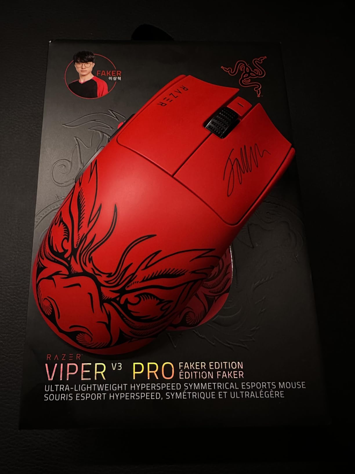 Razer Viper V3 Pro Wireless Esports Gaming Mouse, 55g Lightweight, White | 35K DPI Optical Sensor, Gen3 Optical Switches, 8 Programmable Controls, 95 Hr Battery, 8000 Hz Polling Rate, for PC & Mac customer photo 1