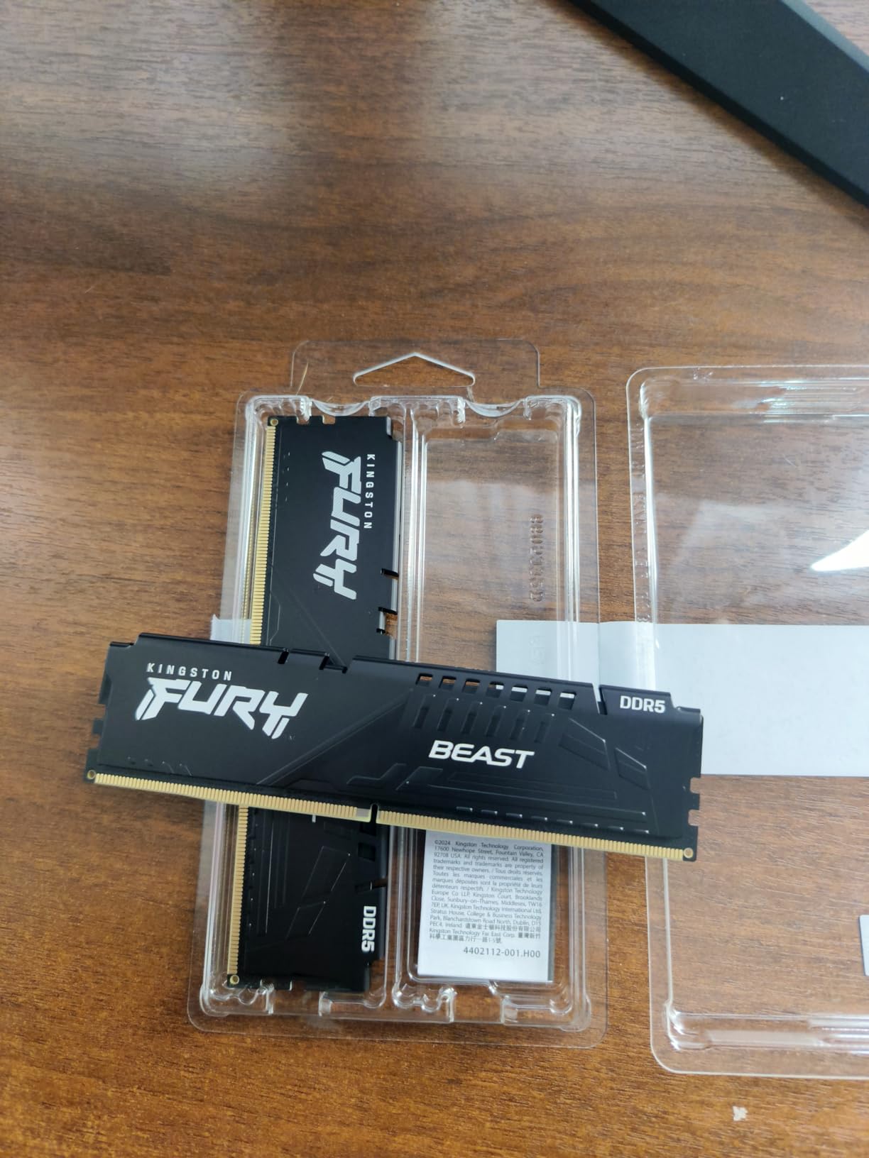 Kingston FURY Beast 32GB (2x16GB) 6000MT/s DDR5 CL30 Desktop Memory | AMD EXPO | Kit of 2 customer photo 1