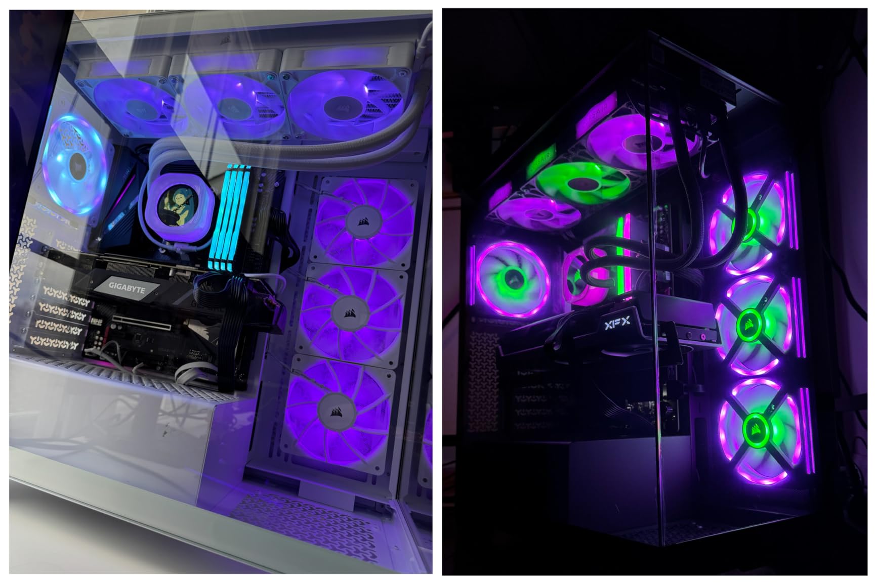 CORSAIR iCUE Link 3500X RGB Mid-Tower ATX PC Case - Panoramic Tempered Glass - Reverse Connection Motherboard Compatible - 3X CORSAIR iCUE Link RX120 RGB Fans Included - Black customer photo 1