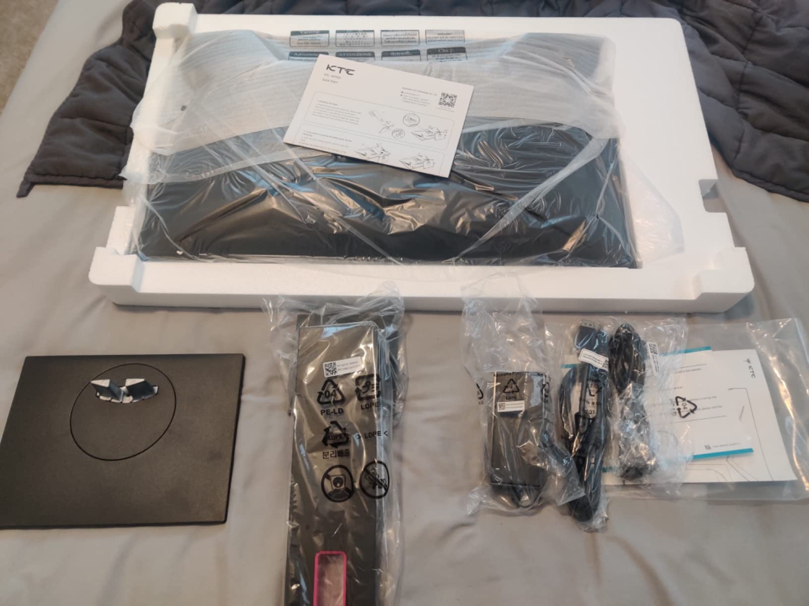 KTC 27 Inch QHD 144Hz Gaming Monitor 2K 1440P FreeSync & G-Sync H27T27S customer photo 2