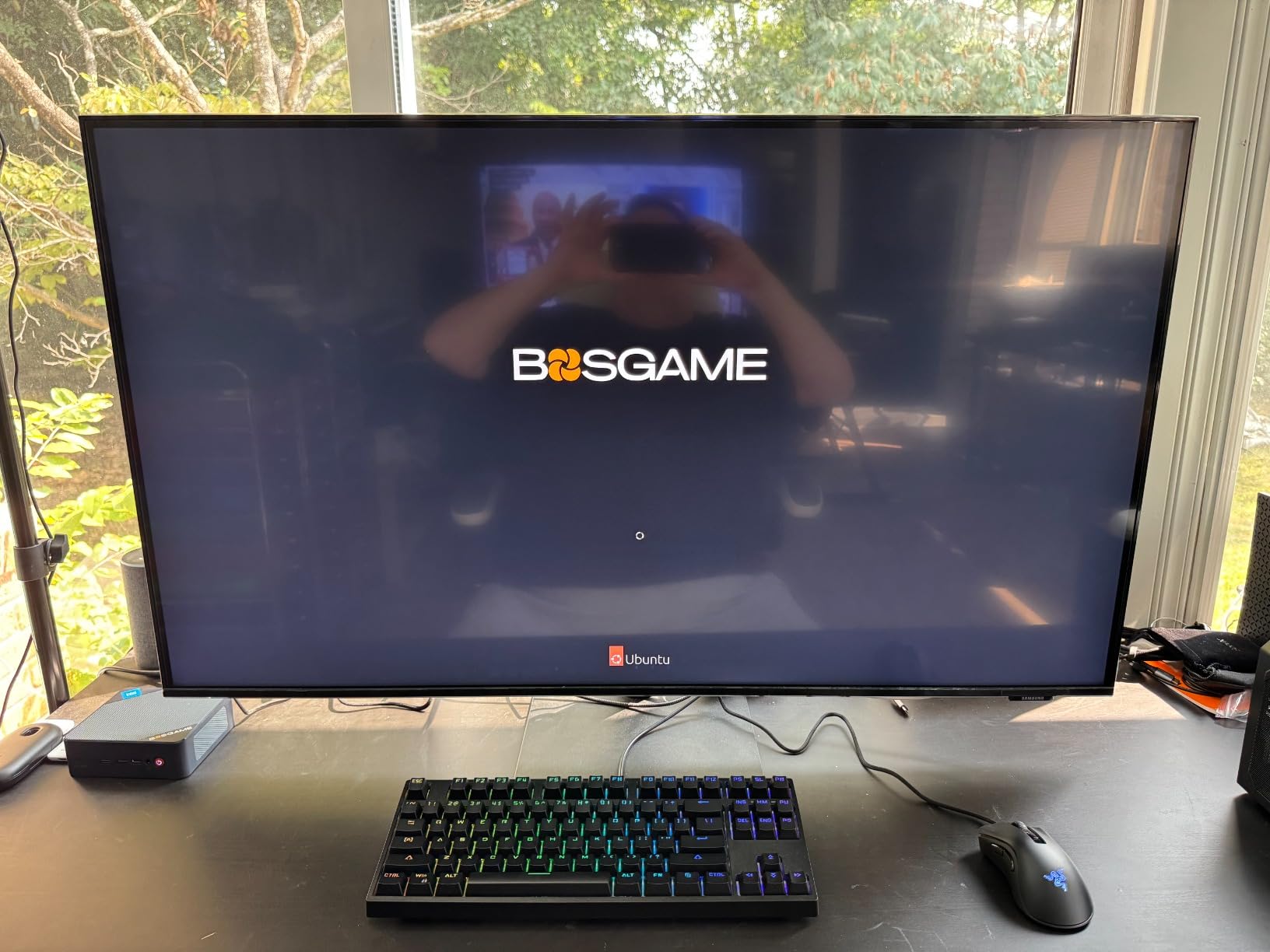 BOSGAME B95 Mini PC Desktop Computers, Intel 12th N95, 16GB DDR4 512GB SSD, 4K Triple Display, Dual HDMI & Type-C, WiFi 5/BT 5.0, Micro Desktop PC for Office, Home Theater, Streaming customer photo 1
