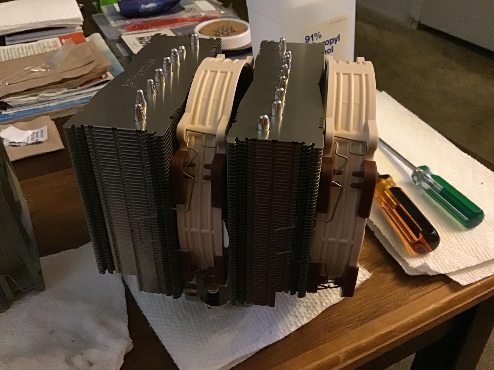 Noctua NH-D15 G2 LBC, Quiet High-Performance Dual Tower CPU Cooler | 168mm Height, Ultimate Low-Noise Cooling, 8 Heatpipes, AMD AM5/AM4 Specific Low Base Convexity, Dual 140mm Fans customer photo 2