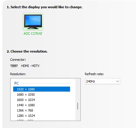 AOC 27 Inch Curved Gaming Monitor FHD 280Hz VA 0.3ms HDR, C27G4ZH | 1920x1080 Computer Monitor, FreeSync Premium, HDR, DP 1.4, HDMI 2.0, Earphone Out, Console Ready, 3-Year Zero-Bright-Dot customer photo 1