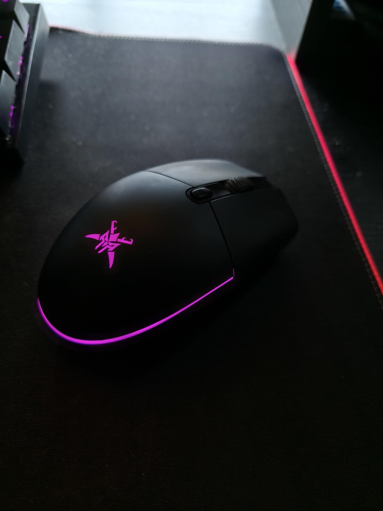 TECKNET Wireless Gaming Mouse 8000 DPI RGB Backlit Rechargeable Mouse-Black | 100Hrs Battery, Dual Mode(2.4G + USB-C), 6 Programmable Buttons, Ergonomic Design for PC, Mac, Laptop and Gaming Setup customer photo 1