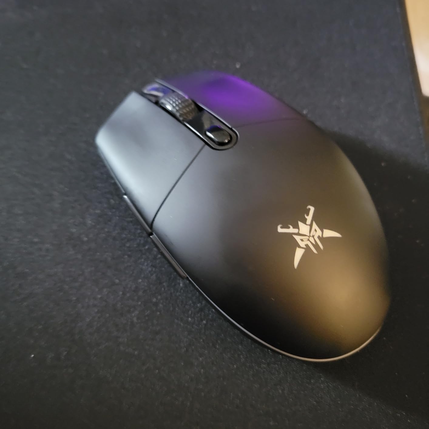 TECKNET Wireless Gaming Mouse 8000 DPI RGB Backlit Rechargeable Mouse-Black | 100Hrs Battery, Dual Mode(2.4G + USB-C), 6 Programmable Buttons, Ergonomic Design for PC, Mac, Laptop and Gaming Setup customer photo 2