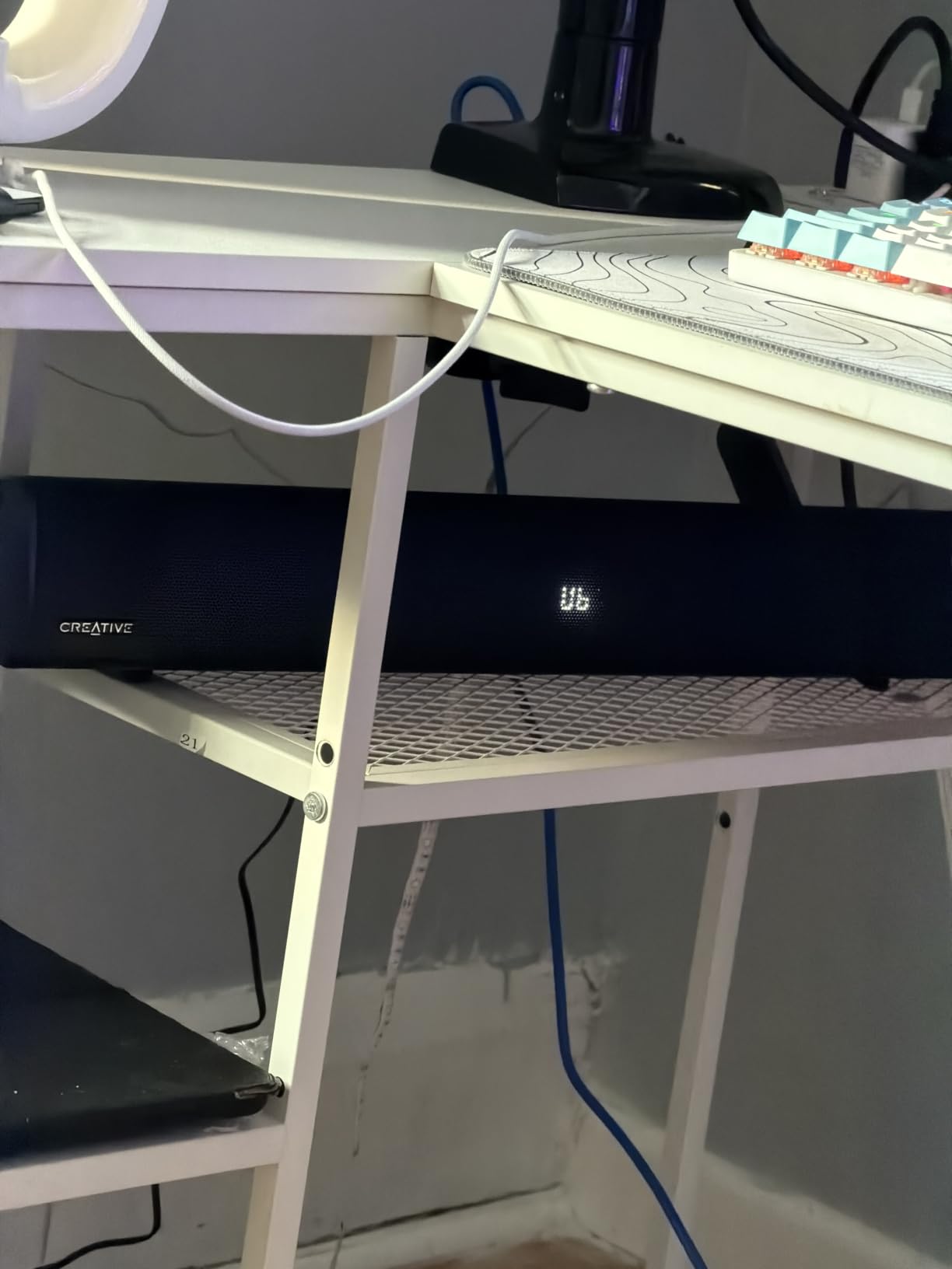 Sound Blaster GS5 Compact RGB Gaming Soundbar, For TV and PC, Black customer photo 1