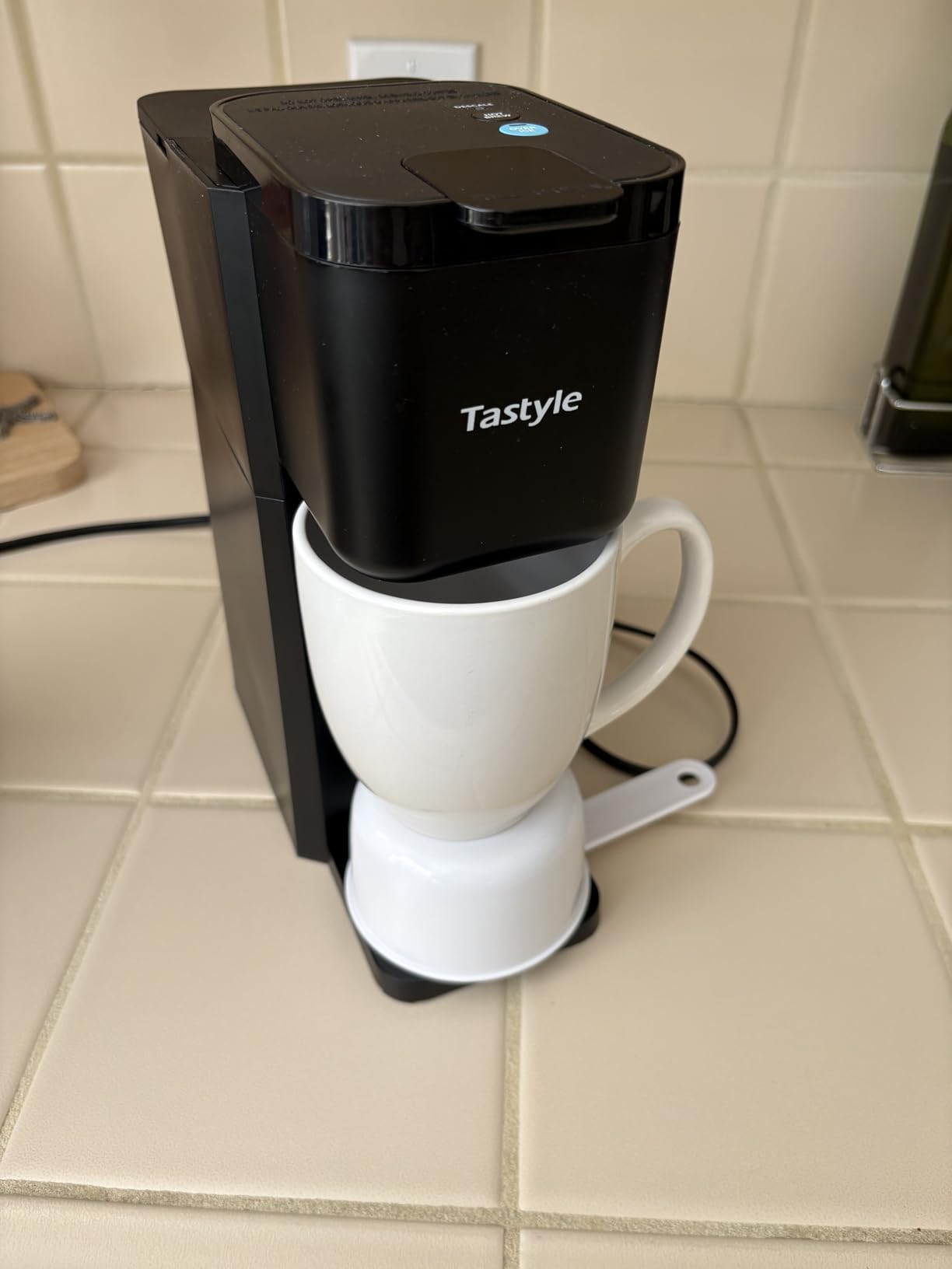 Tastyle Mini Single Serve Hot and Iced Coffee Maker for K Cup and Ground customer photo 1