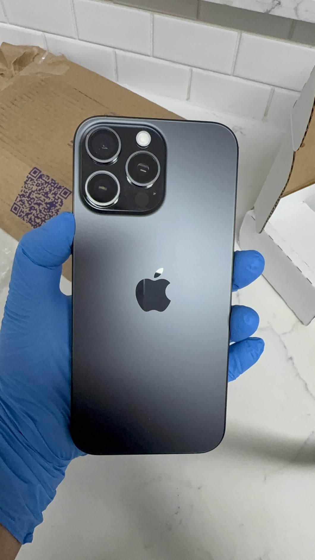 Apple iPhone 16 Pro Max, 256GB, Desert Titanium - Unlocked (Renewed) customer photo 1